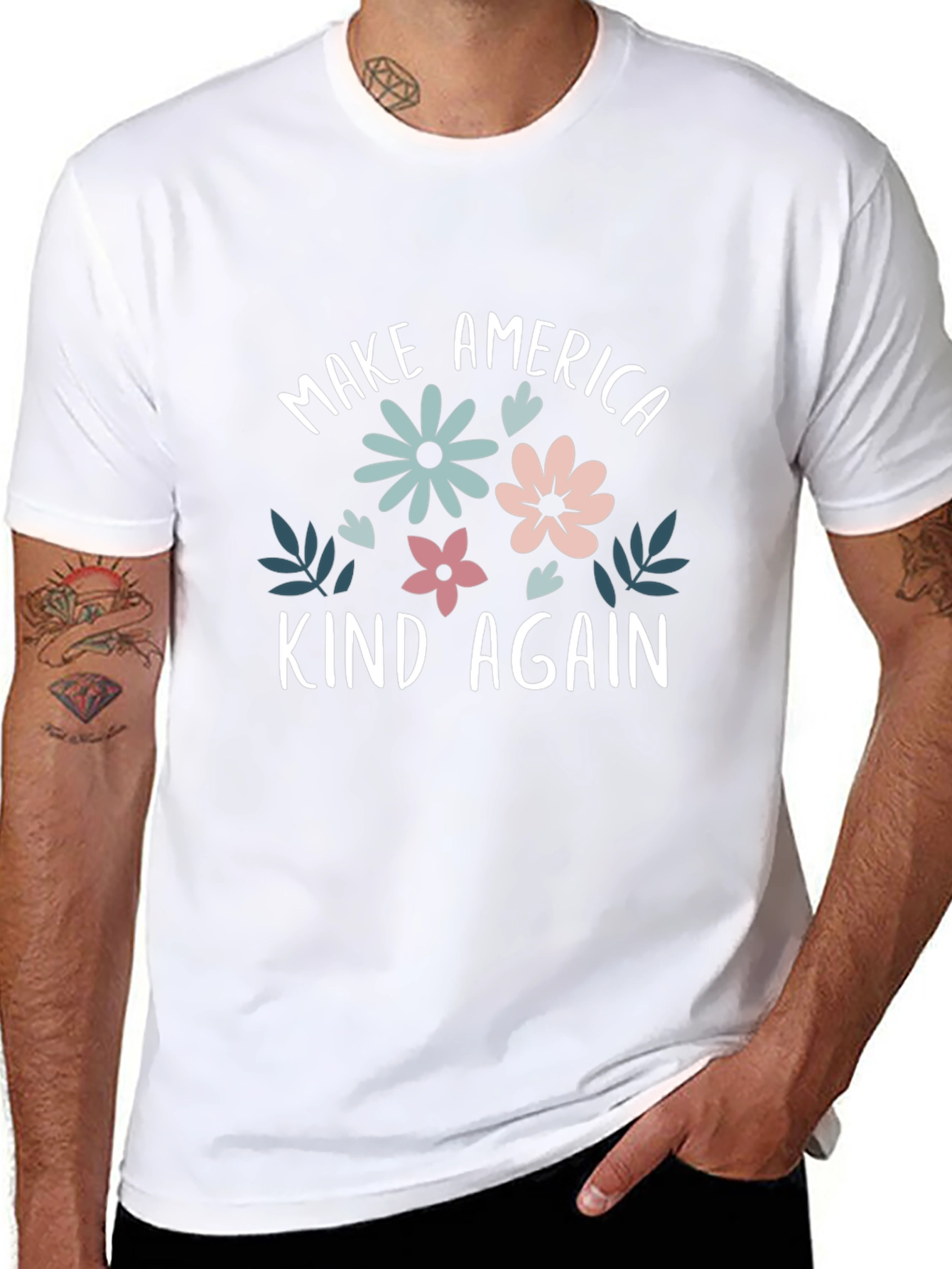 Make America Kind Again Graphic T-Shirt