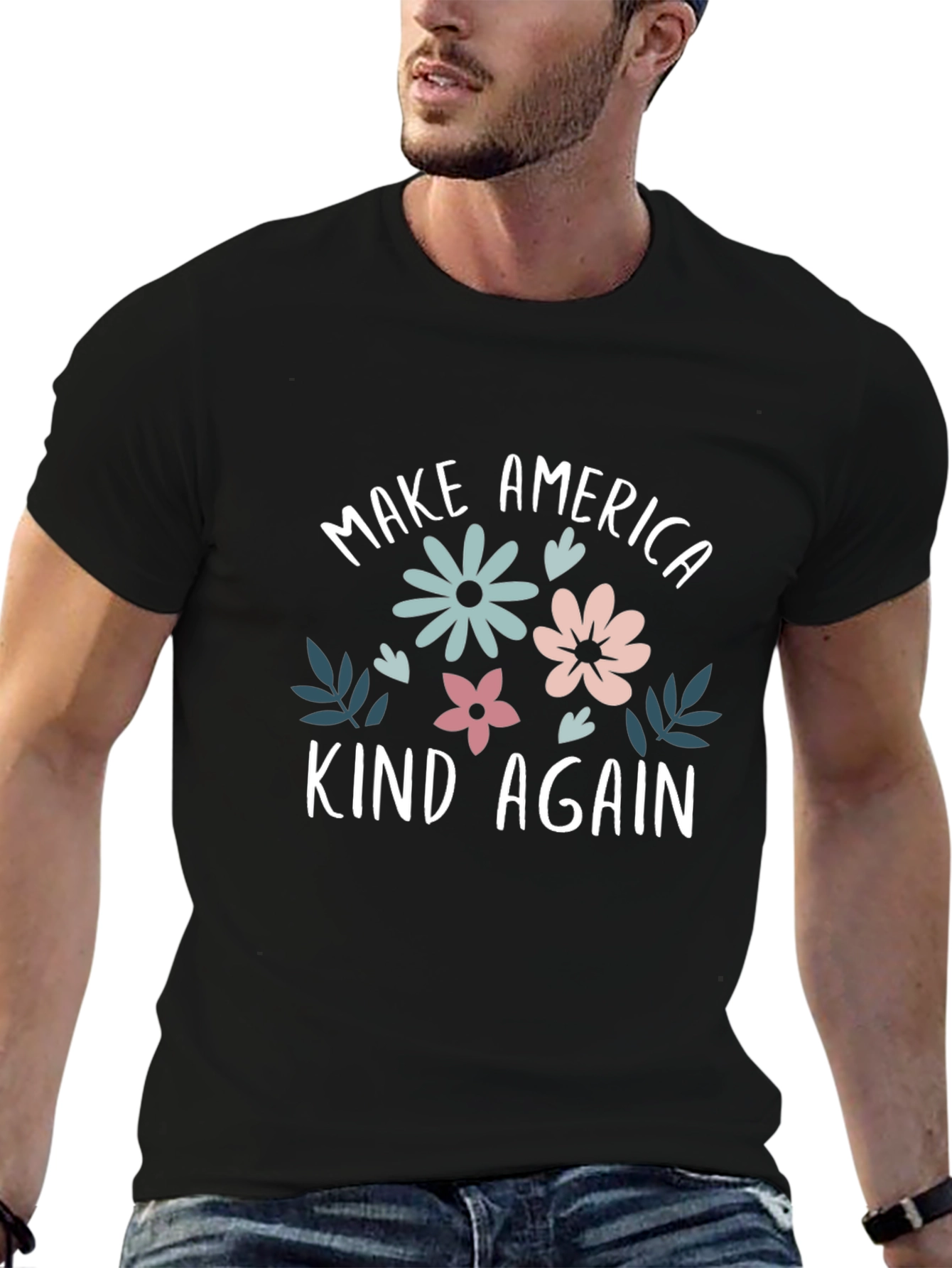 Make America Kind Again Graphic T-Shirt