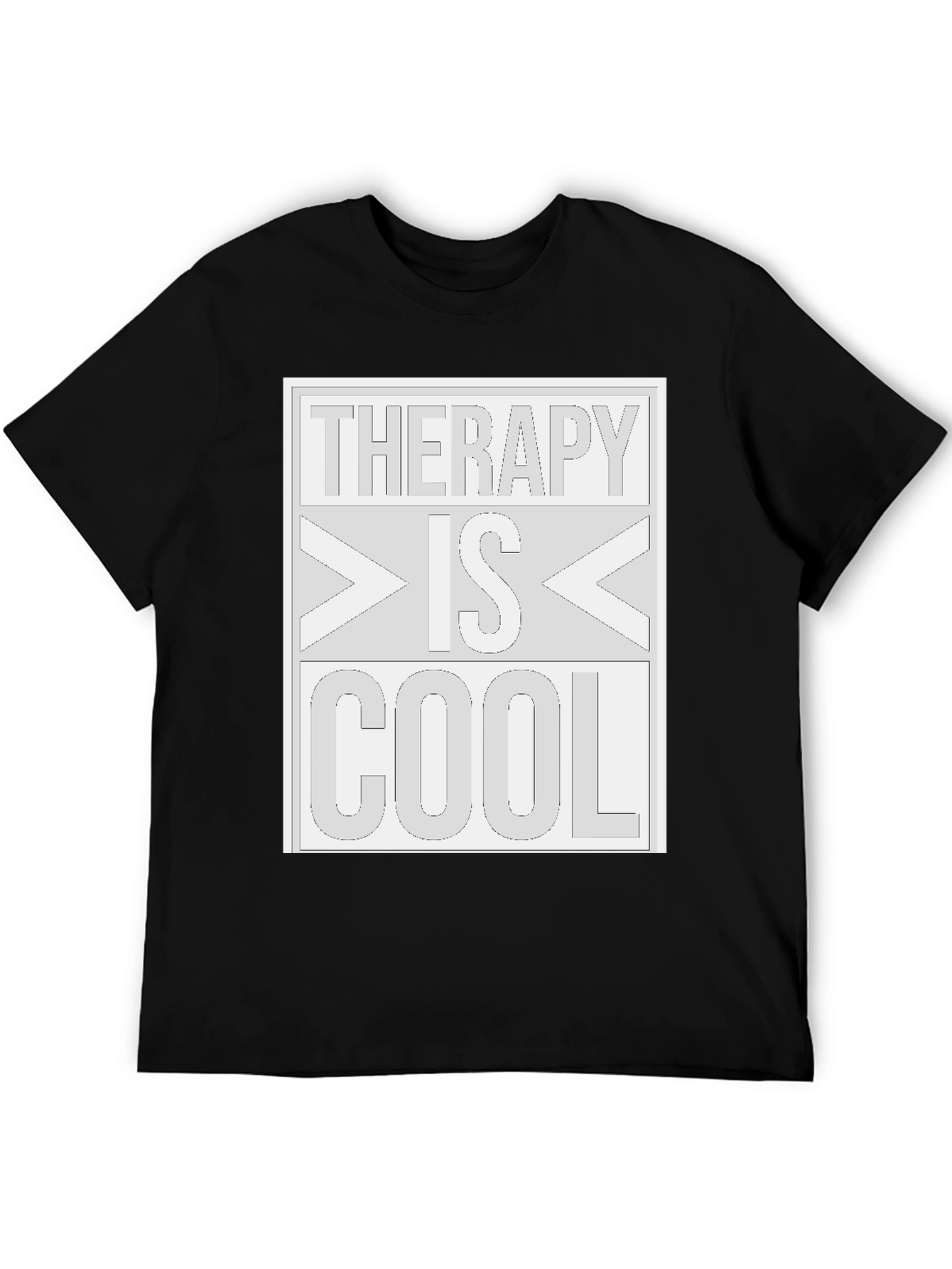 Therapy is Cool Graphic T-Shirt - Stylish and Comfortable
