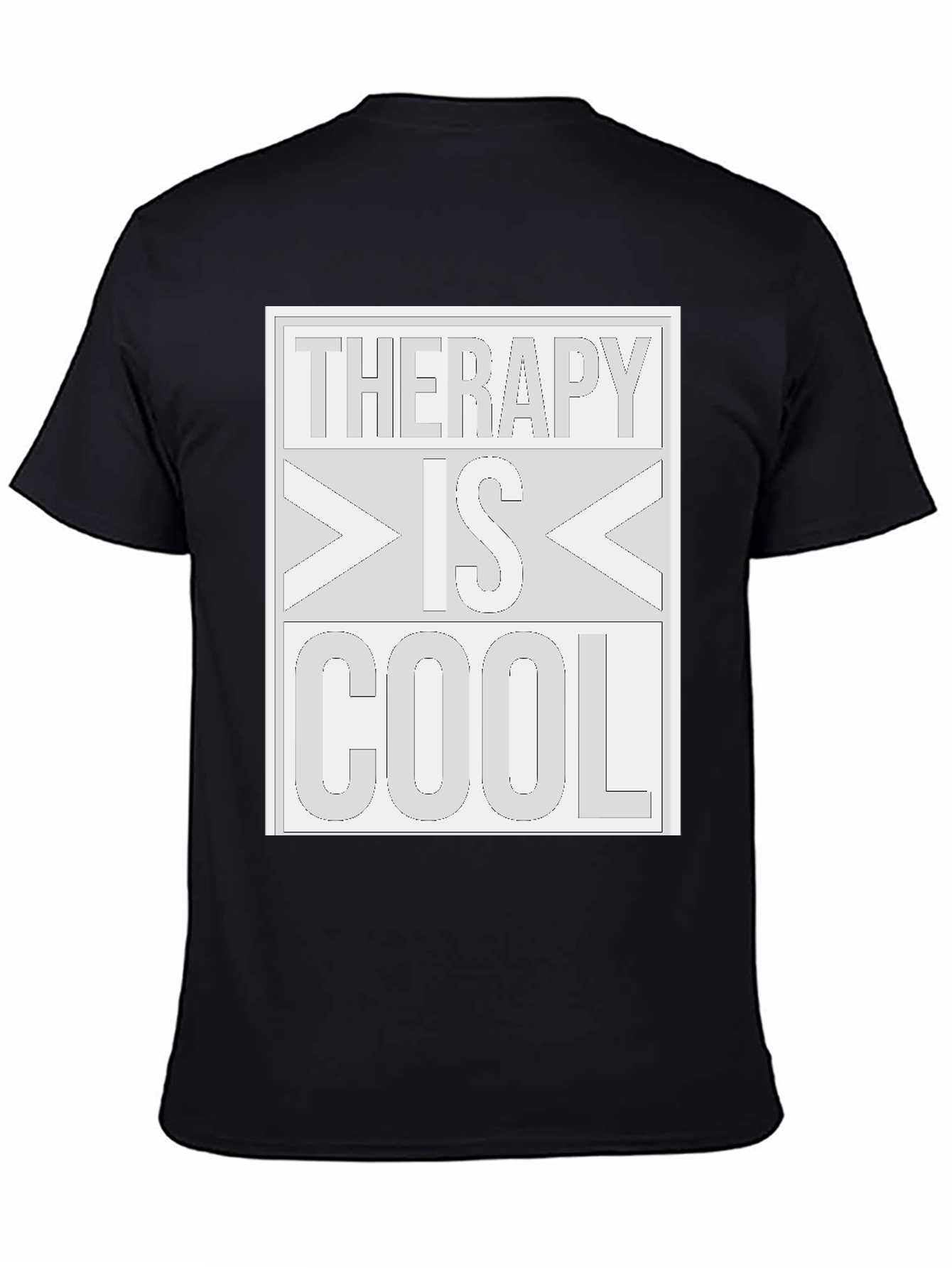 Therapy is Cool Graphic T-Shirt - Stylish and Comfortable