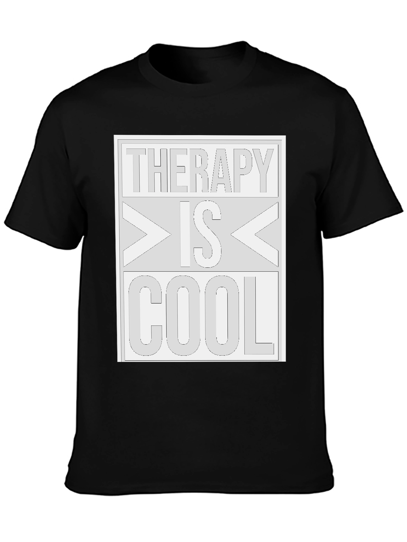 Therapy is Cool Graphic T-Shirt - Stylish and Comfortable