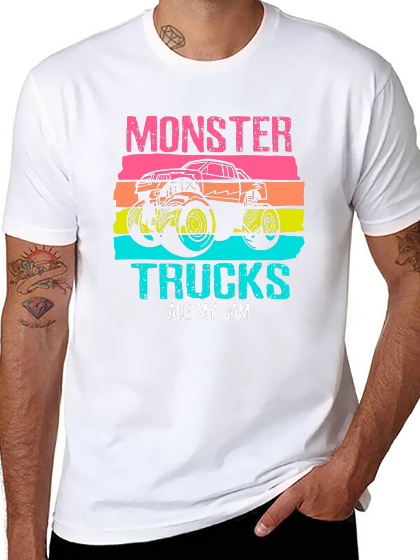 Monster Trucks Are My Jam T-Shirt