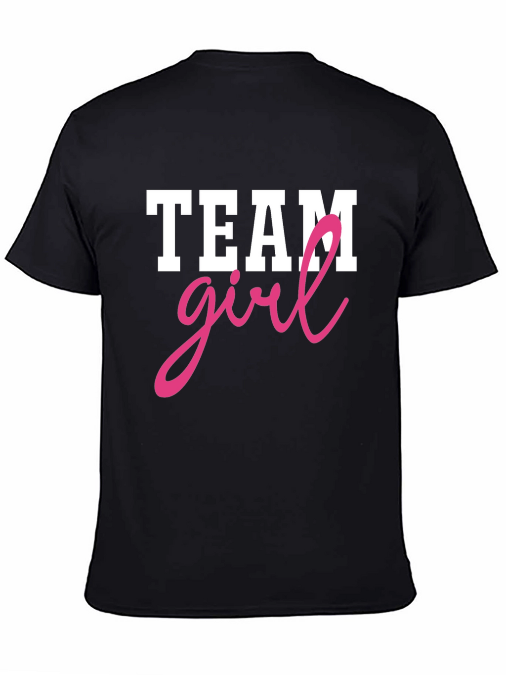 Team Girl T-Shirt - Baby Gender Reveal Party