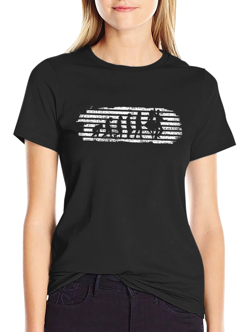 Evolution of Disc Golf Black T-Shirt