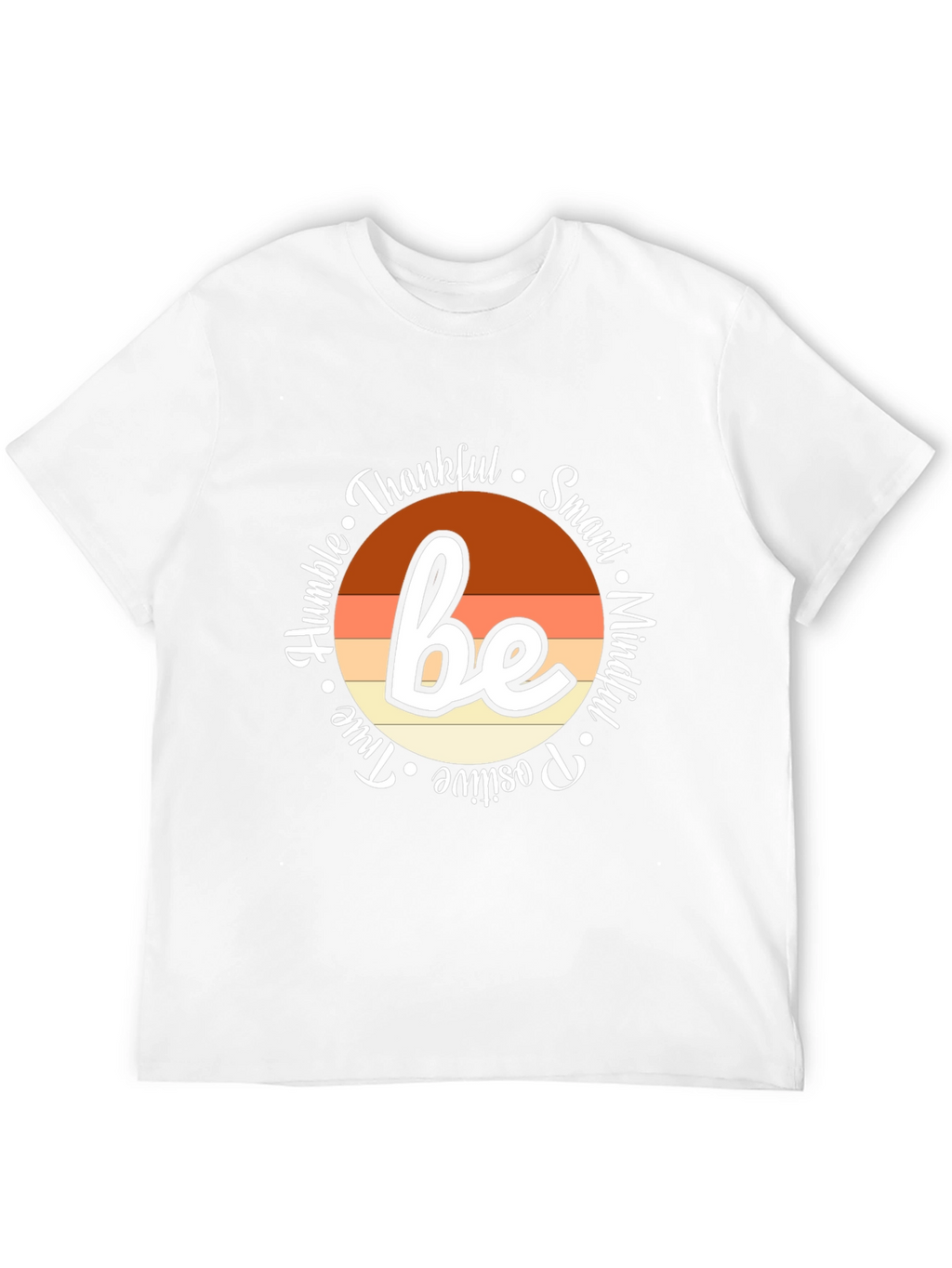 Be Thankful Inspirational Graphic Tee