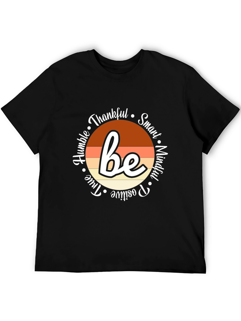 Be Thankful Inspirational Graphic Tee