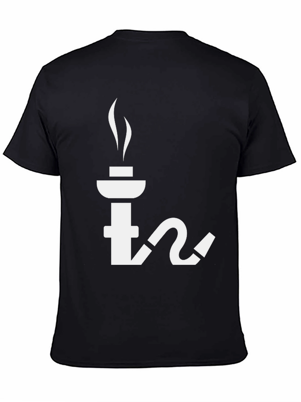 Cool Hookah T-Shirt - Black Graphic Tee