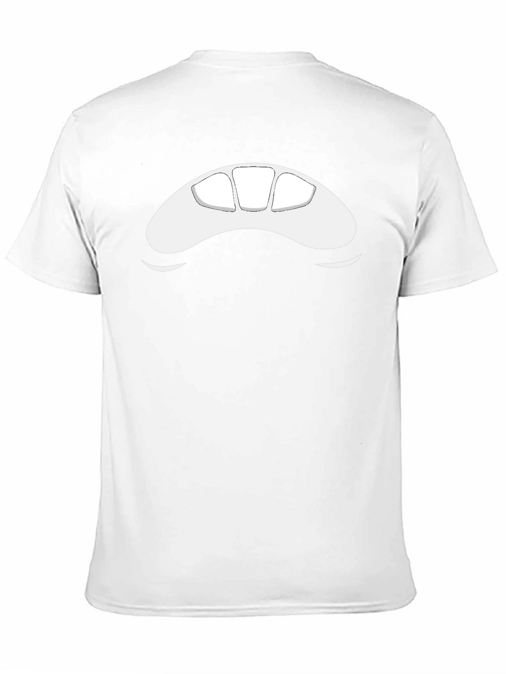 Abstract Face Black T-Shirt