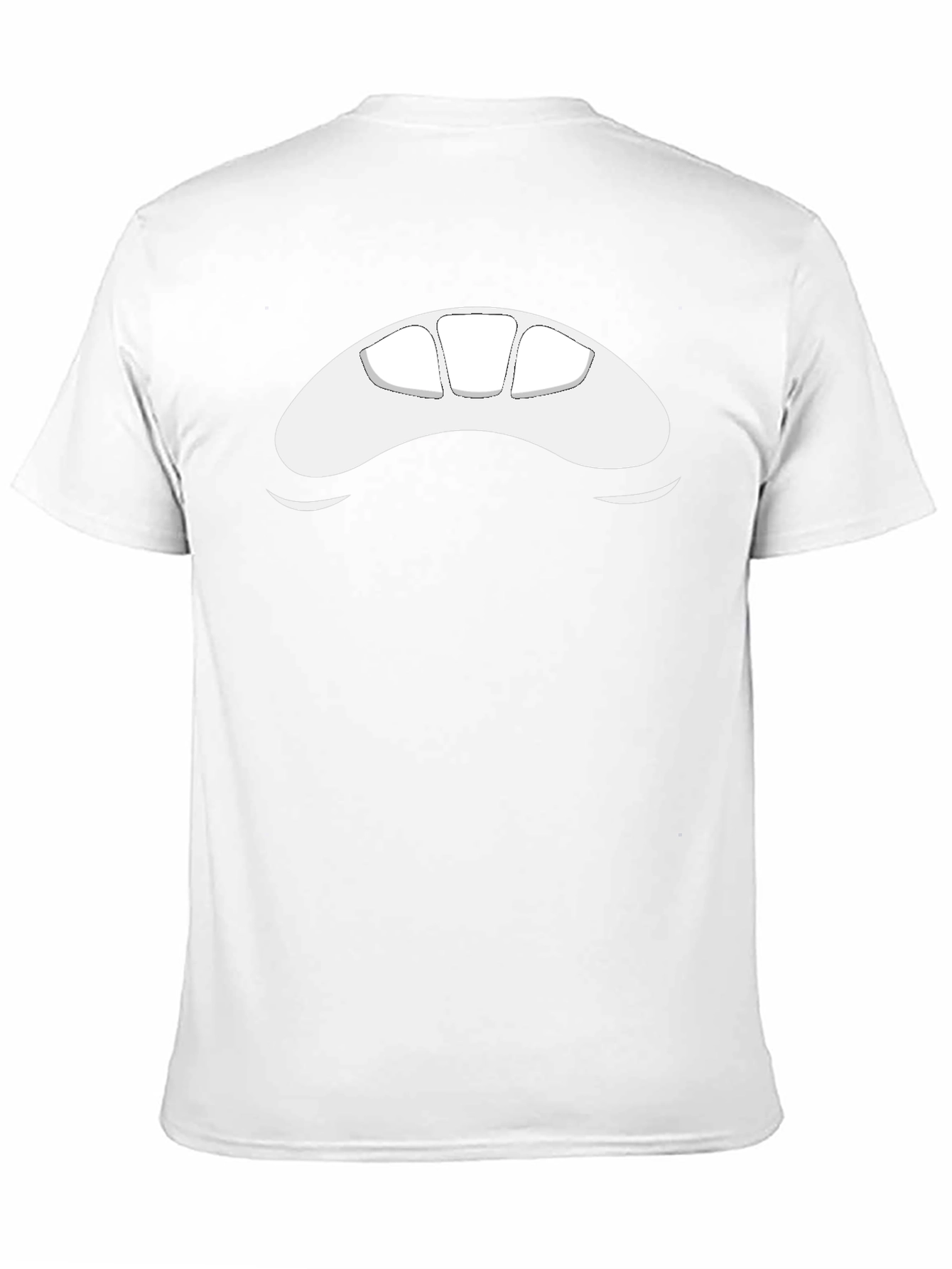 Abstract Face Black T-Shirt