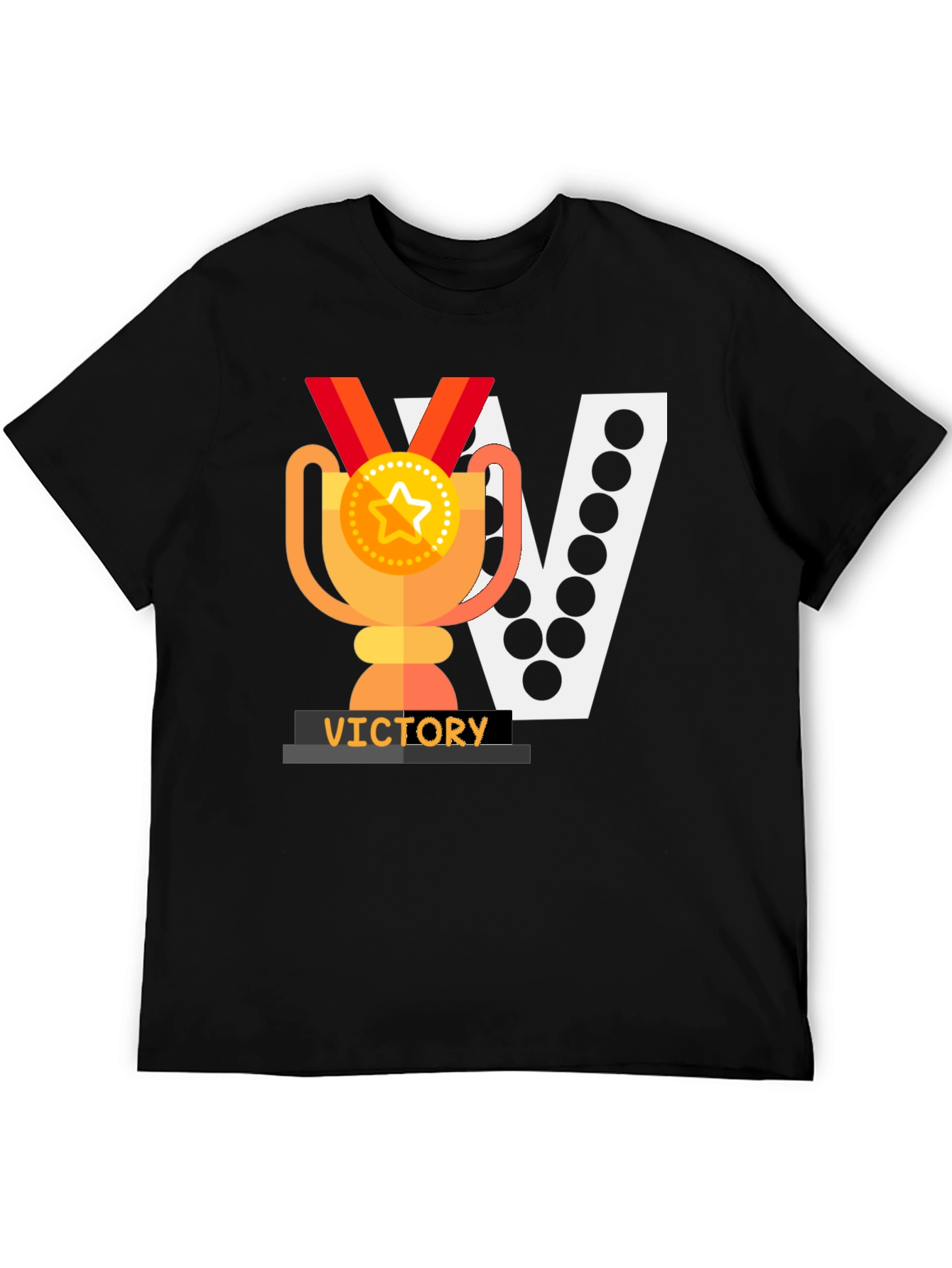 Victory T-Shirt - Graphic Print