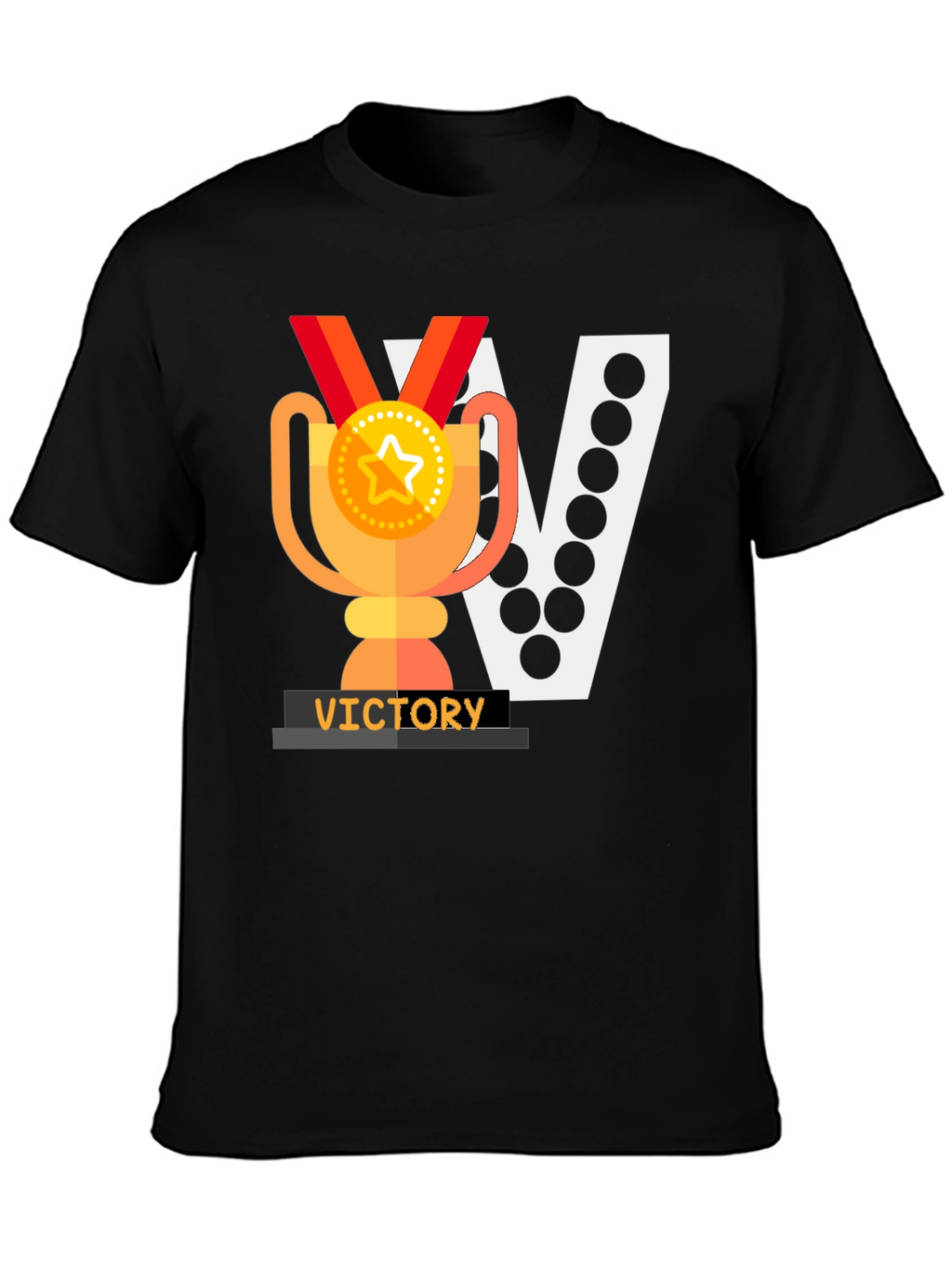 Victory T-Shirt - Graphic Print