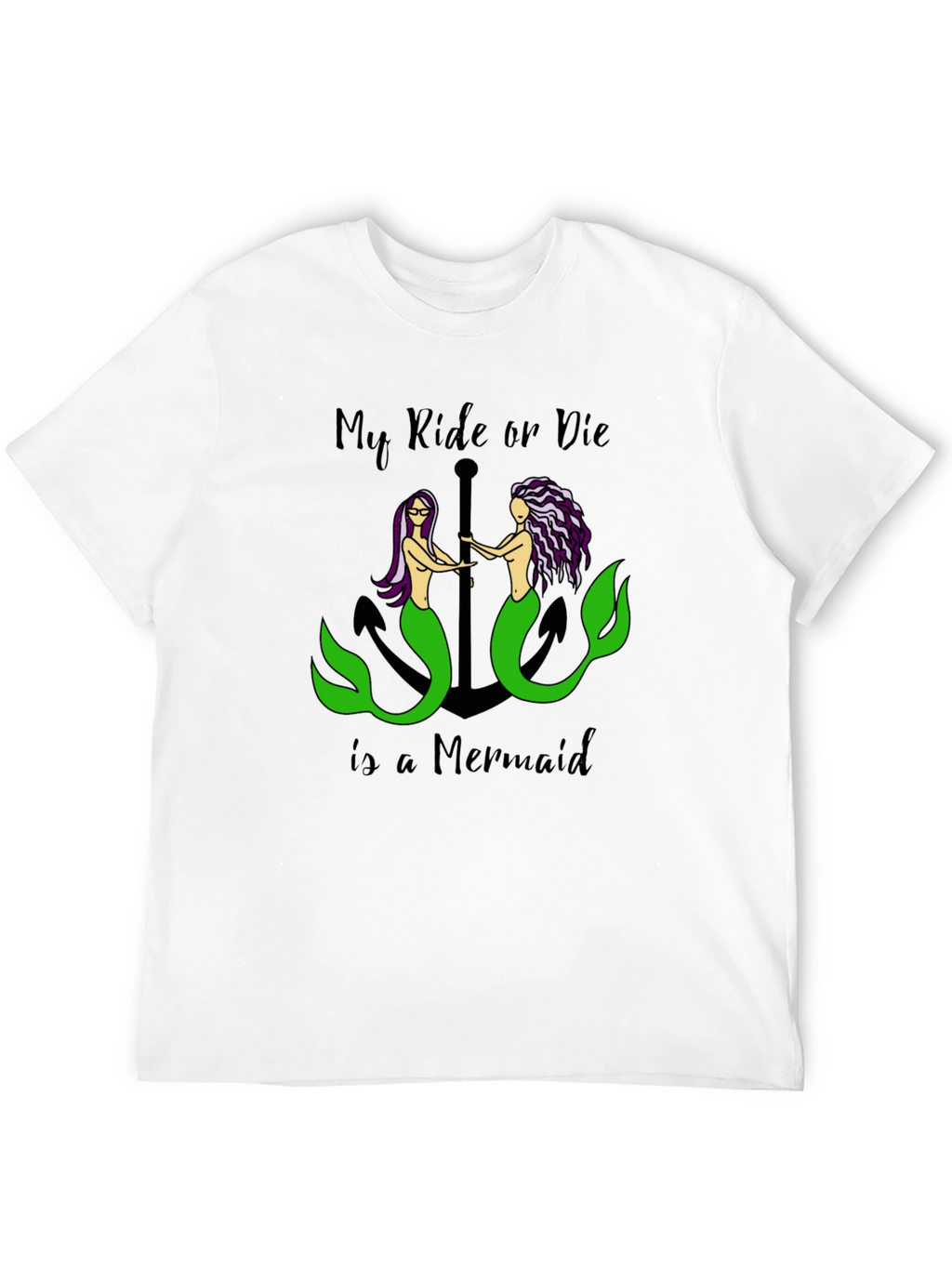 Ride or Die Mermaid Graphic Tee
