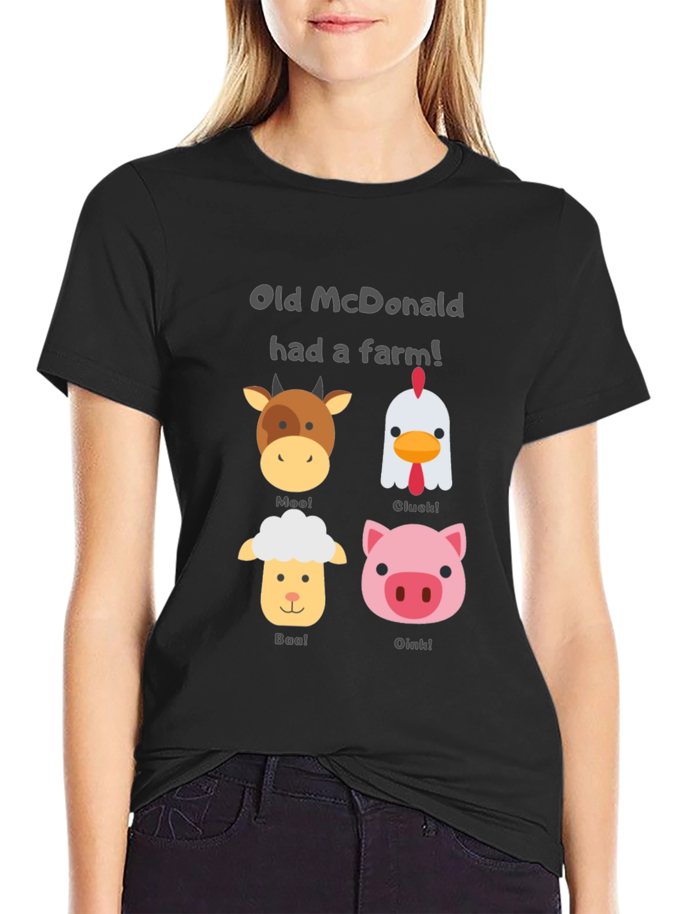 Old McDonald Farm Animal T-Shirt