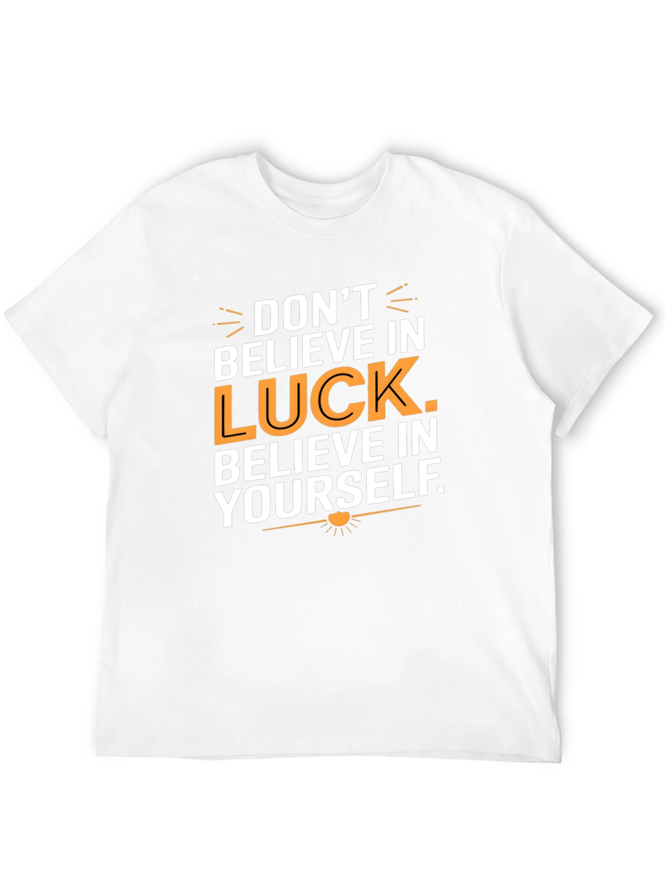 Believe In Yourself Graphic Tee - Motivational Black T-Shirt