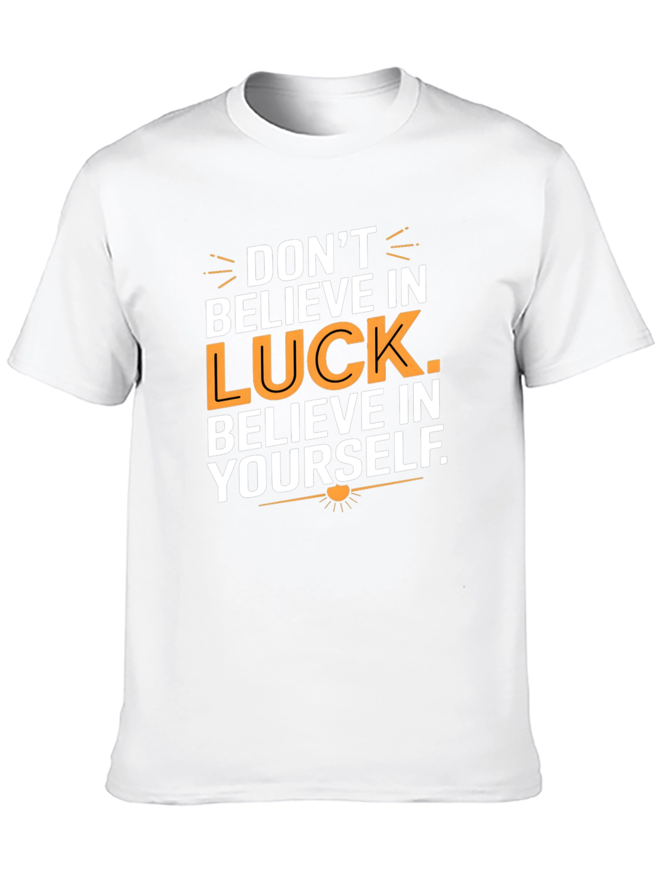 Believe In Yourself Graphic Tee - Motivational Black T-Shirt