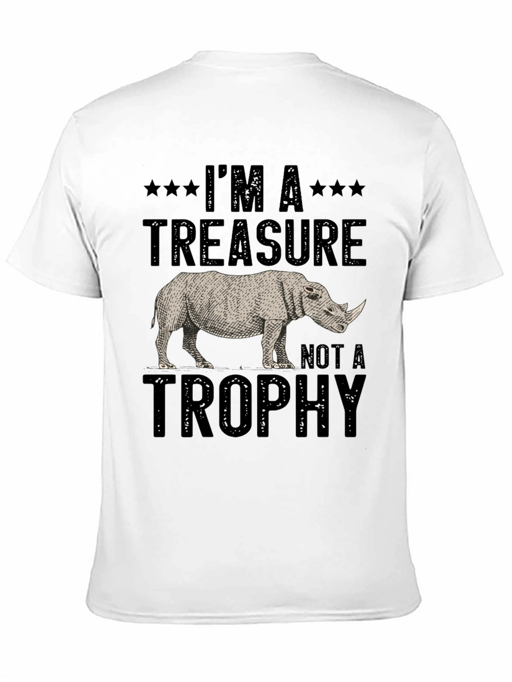 Rhino Treasure T-Shirt - Wildlife Conservation Tee