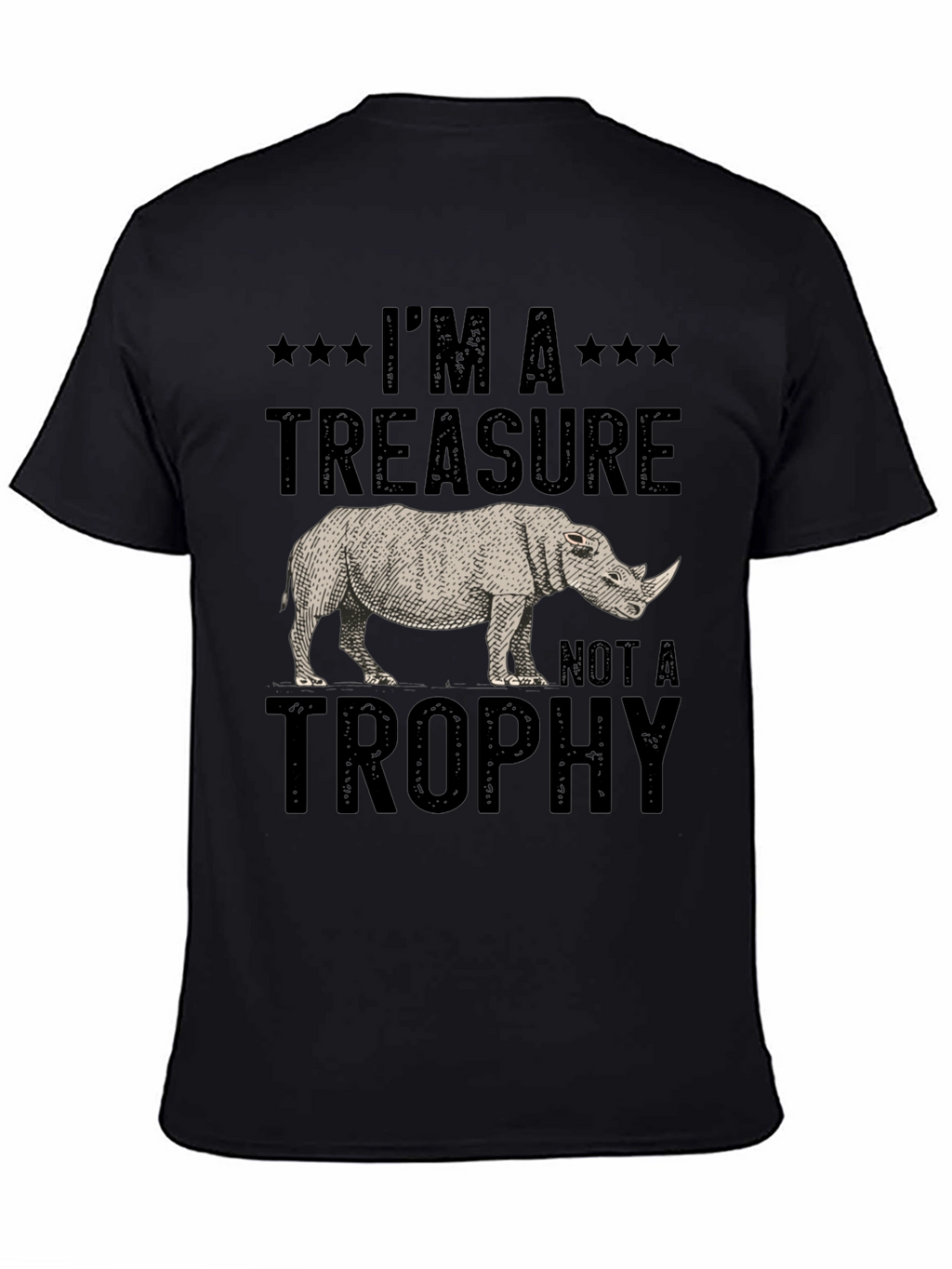 Rhino Treasure T-Shirt - Wildlife Conservation Tee