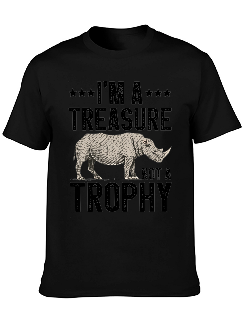 Rhino Treasure T-Shirt - Wildlife Conservation Tee