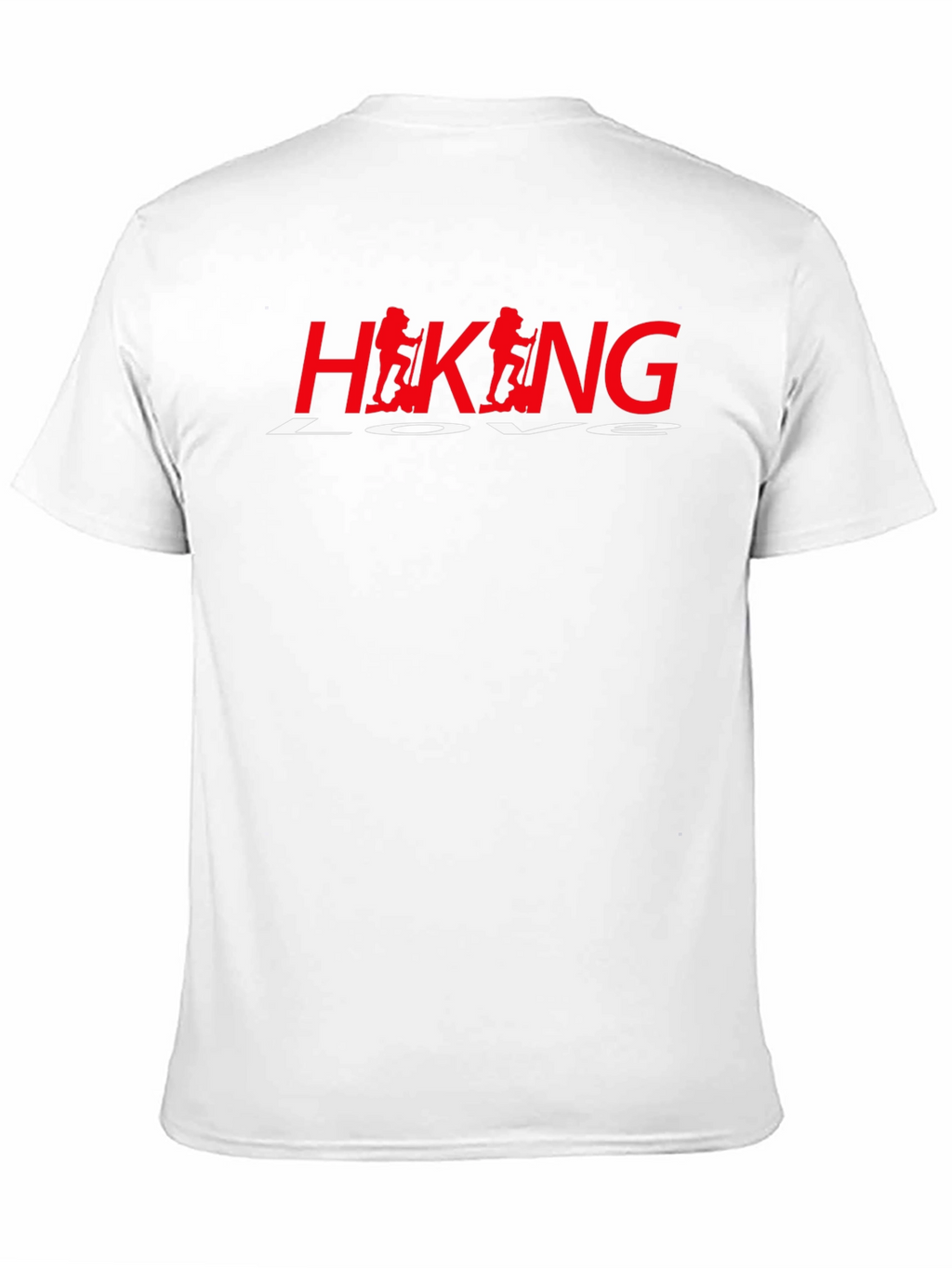 Hiking Love Graphic T-Shirt - Black