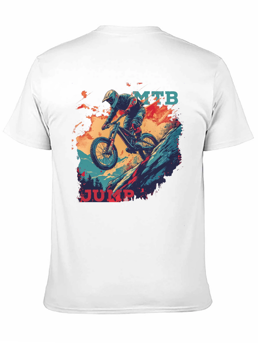 MTB Jump Graphic Tee - Black