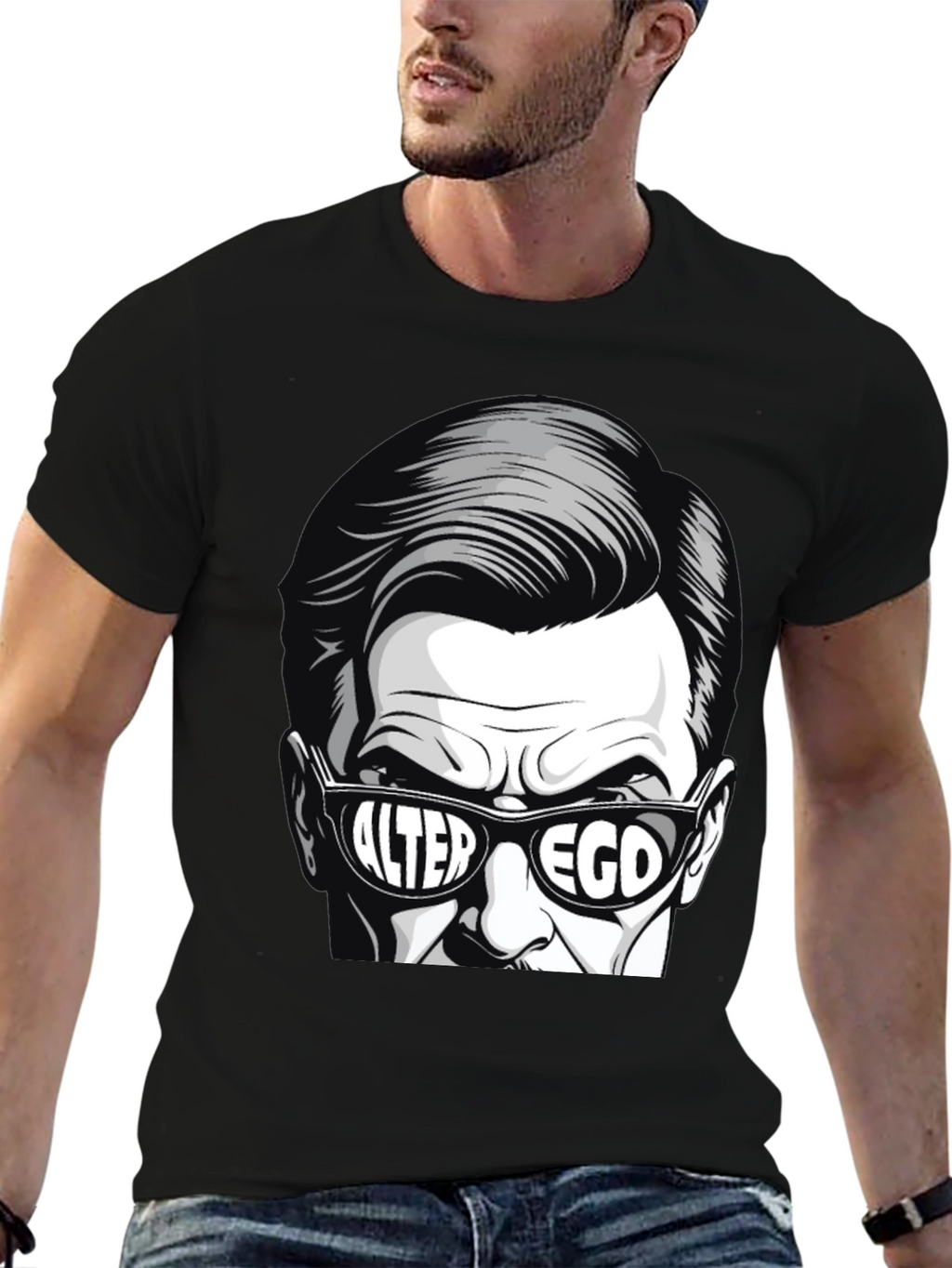Alter Ego Graphic T-Shirt - Bold Statement Tee