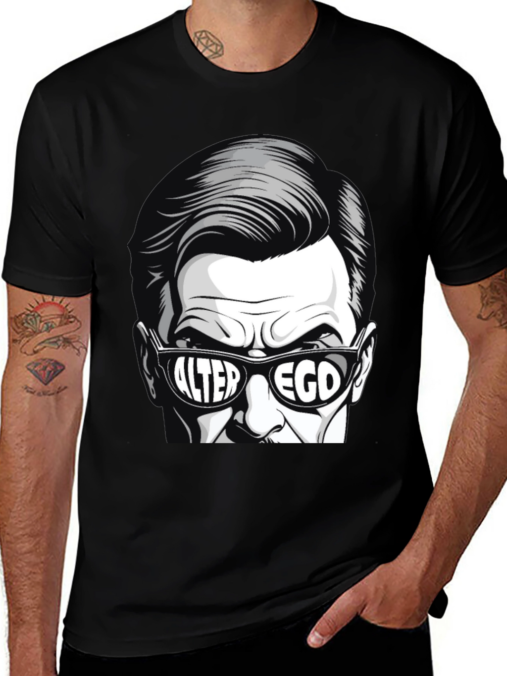 Alter Ego Graphic T-Shirt - Bold Statement Tee