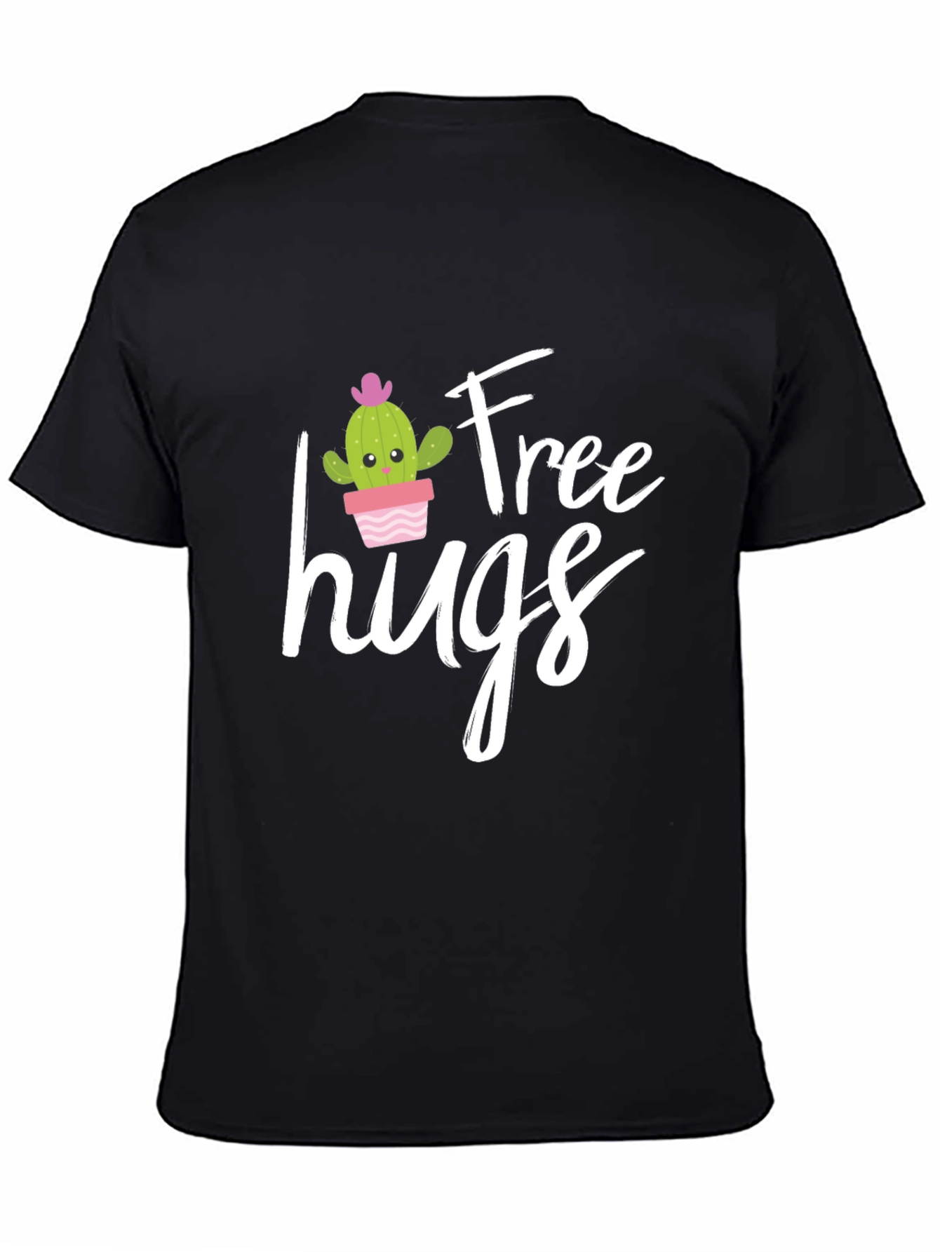 Free Hugs Graphic Tee - Cactus T-Shirt