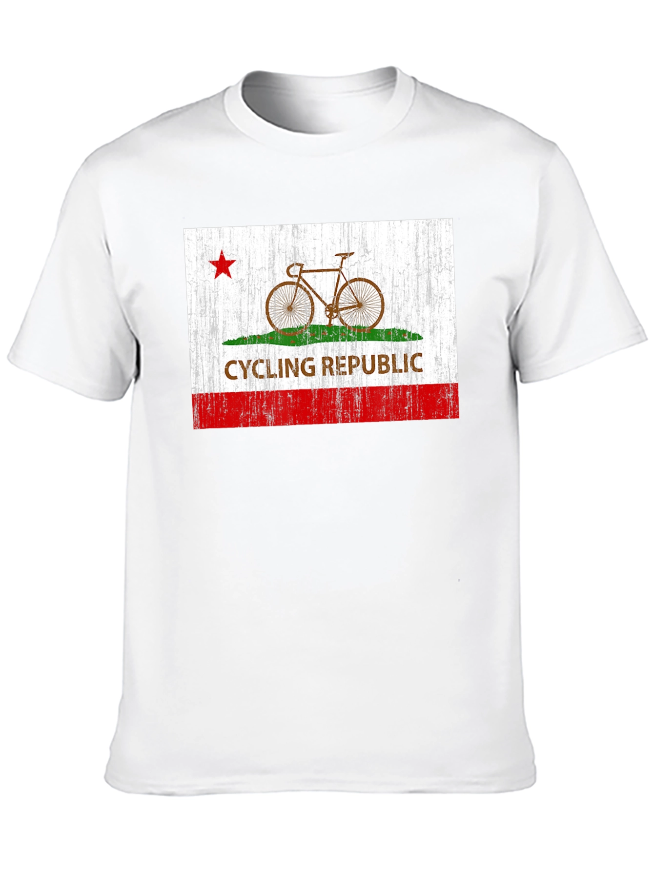 Cycling Republic Graphic Tee - Black Cotton T-Shirt