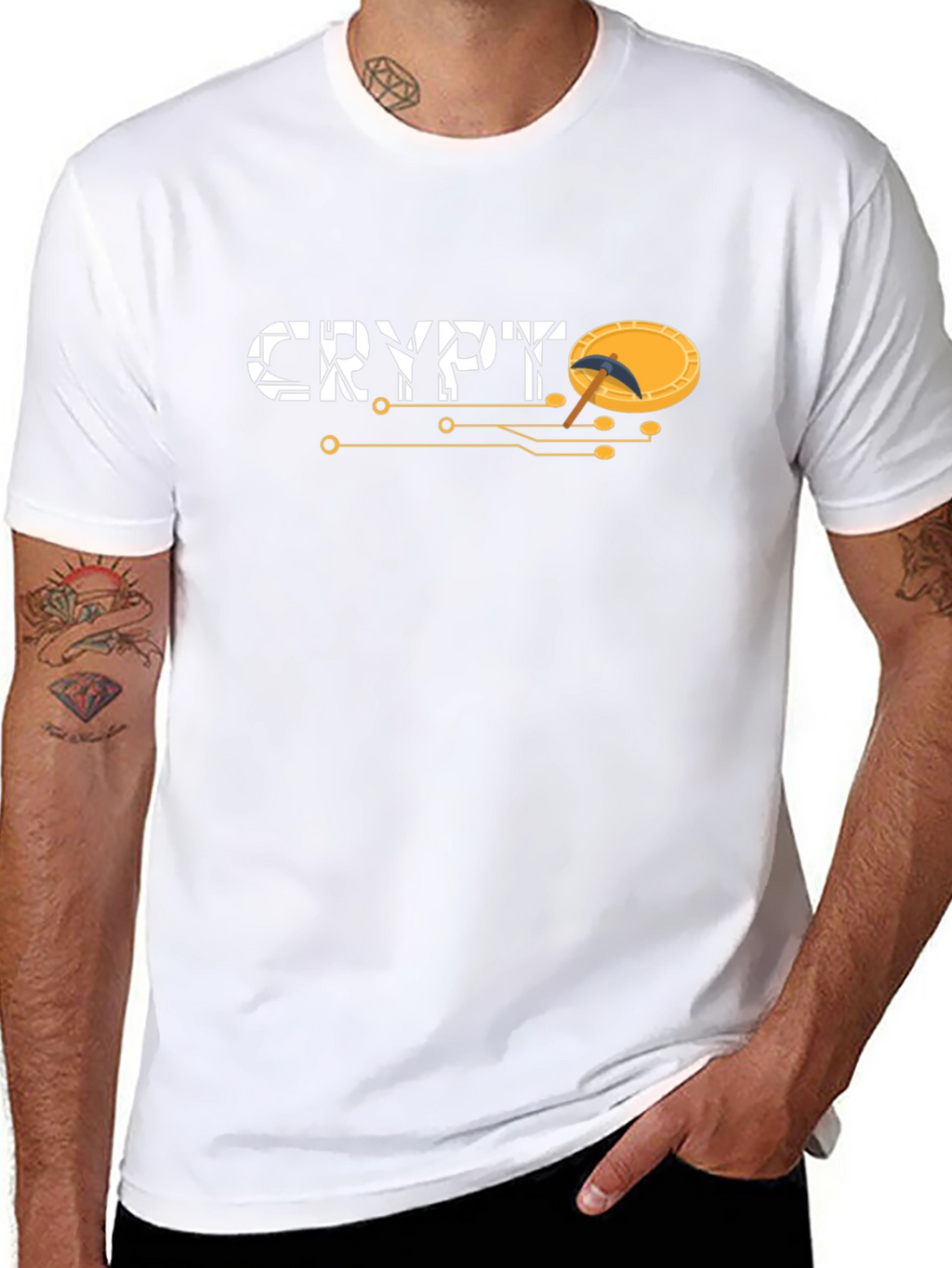 Crypto Mining T-Shirt - Black Graphic Tee