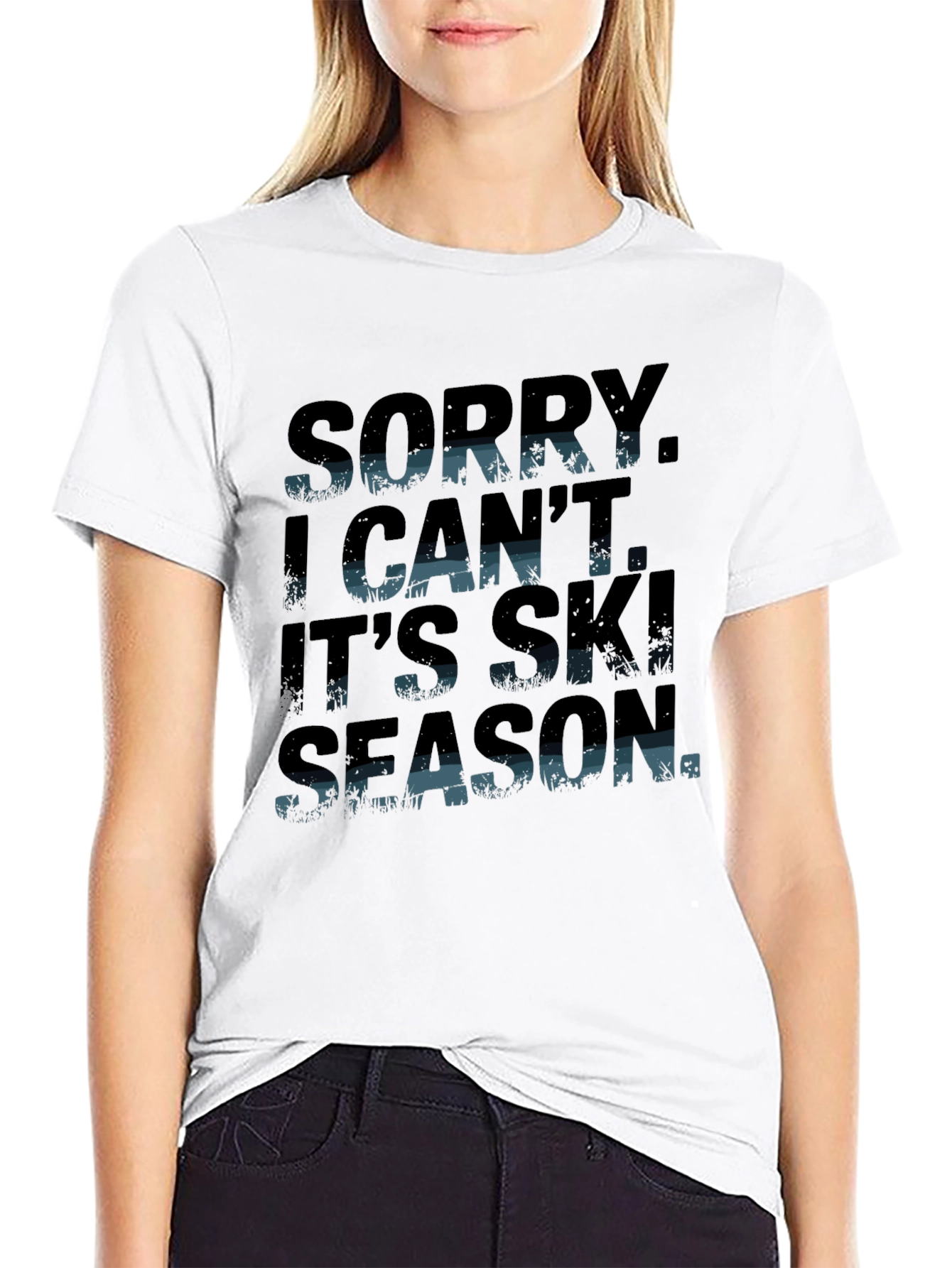 Ski Season T-Shirt - Sorry I Cant Unisex Tee