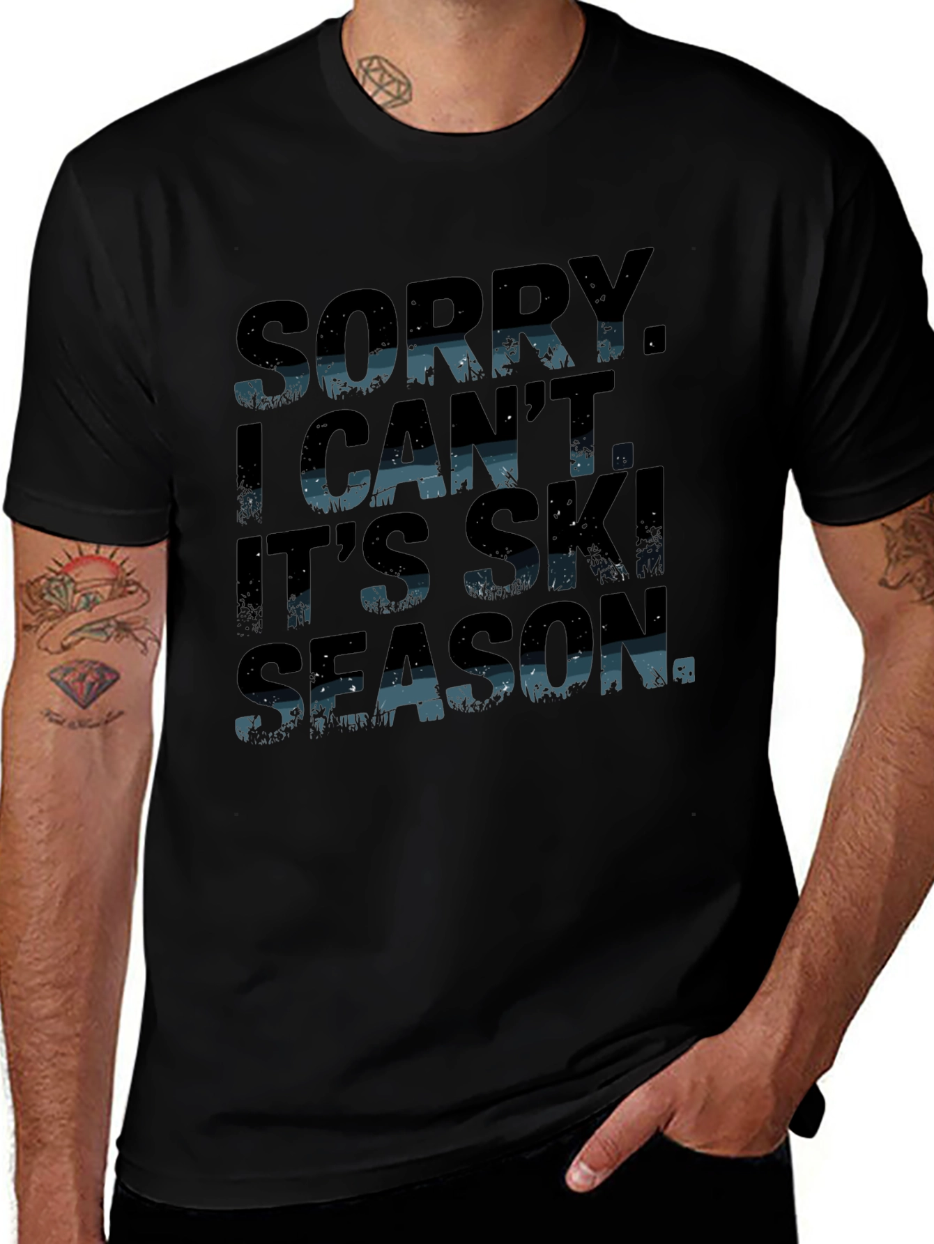 Ski Season T-Shirt - Sorry I Cant Unisex Tee