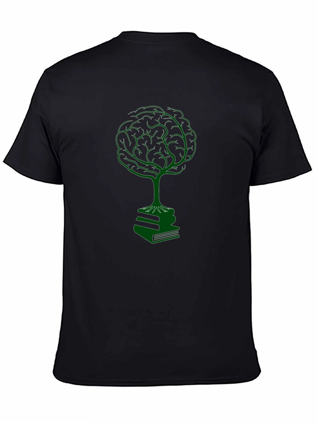 Brain Tree on Books T-Shirt - Knowledge is Power