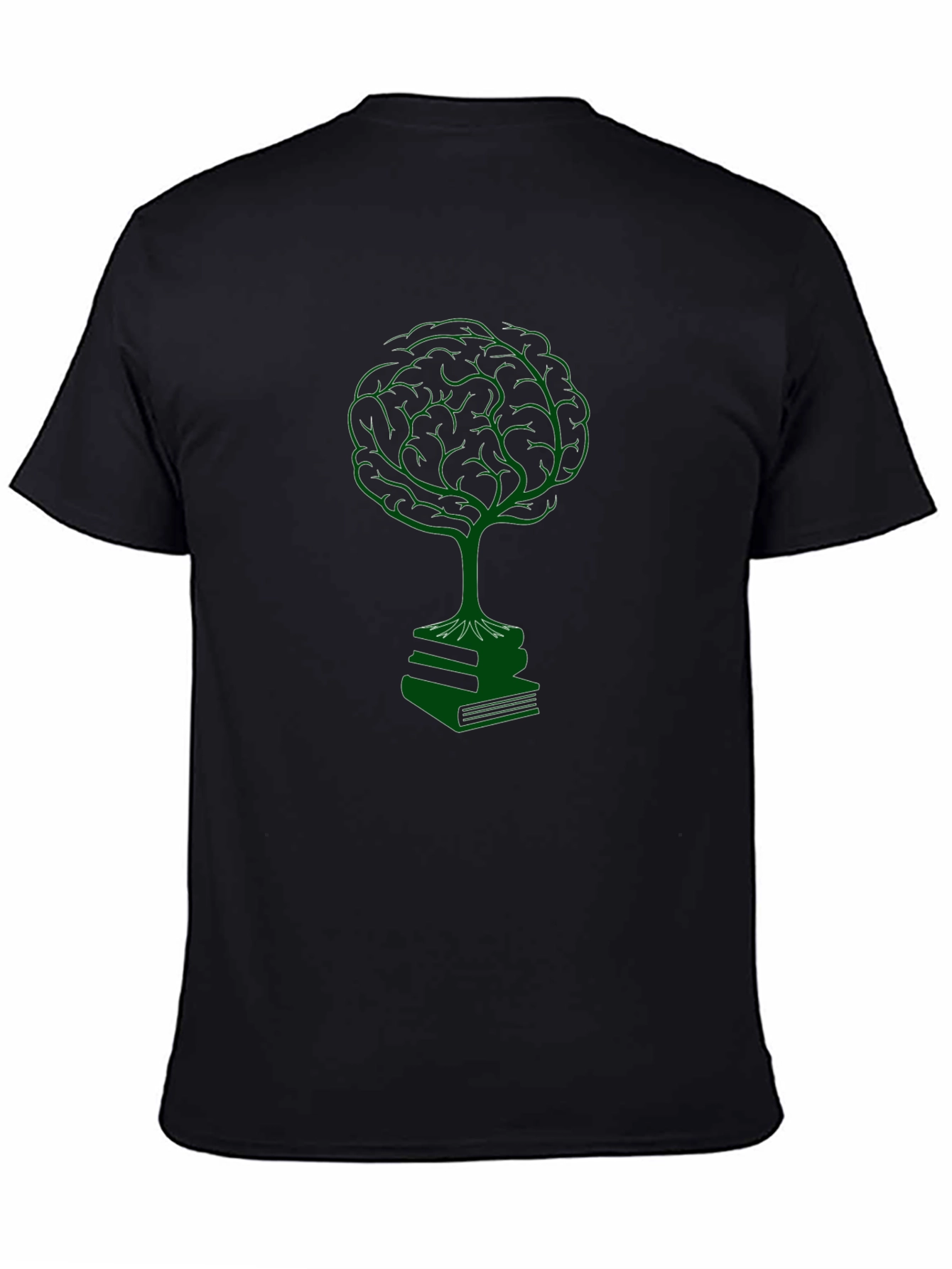 Brain Tree on Books T-Shirt - Knowledge is Power