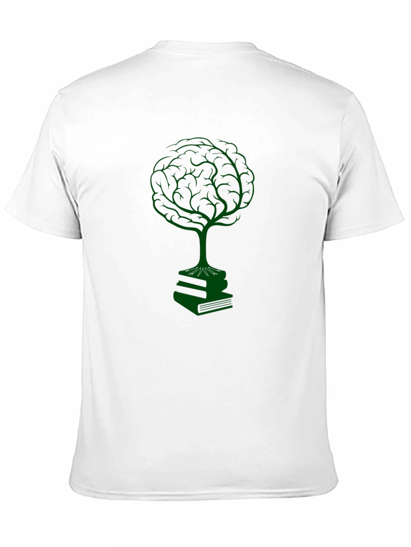 Brain Tree on Books T-Shirt - Knowledge is Power