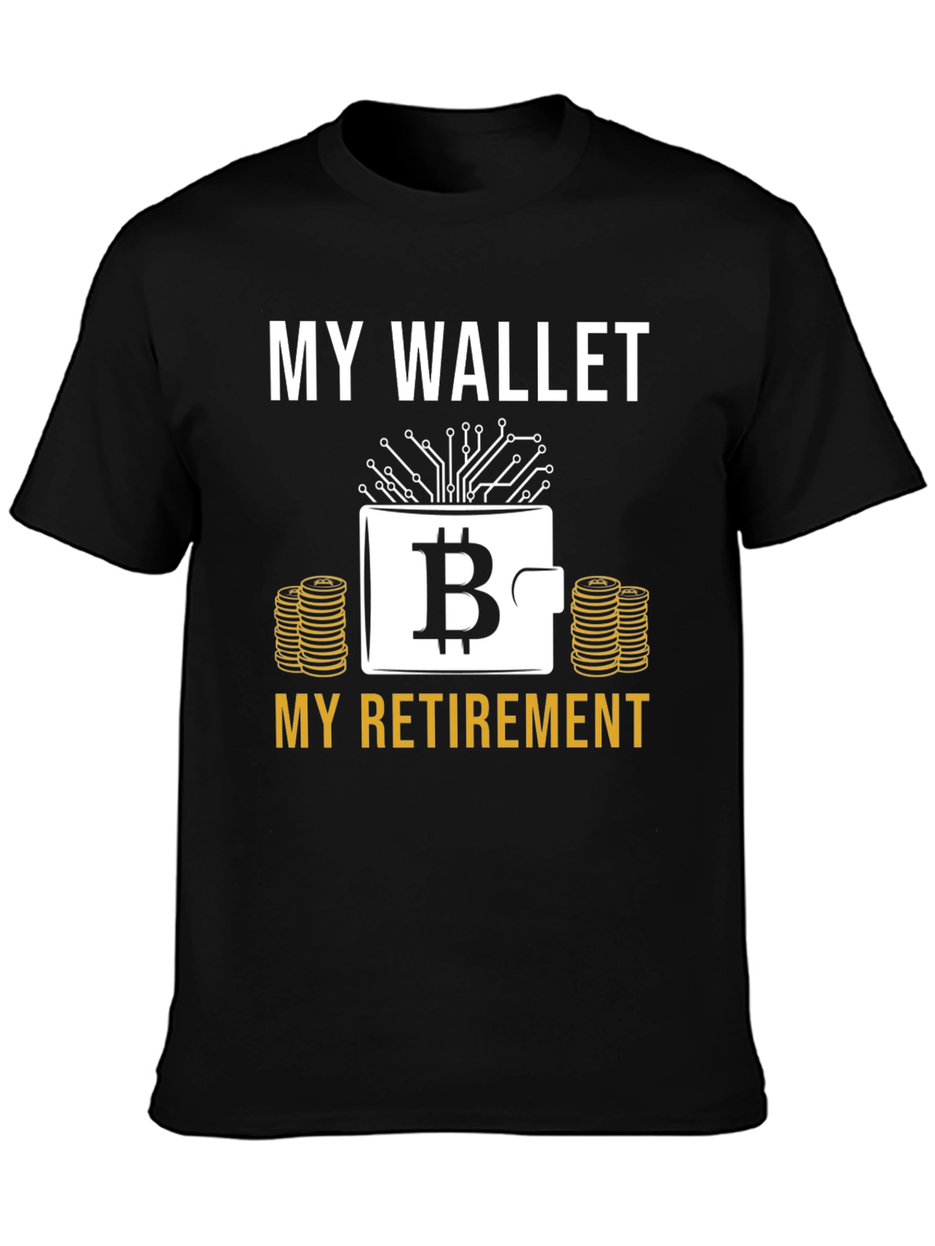 Bitcoin Retirement T-Shirt Crypto Investor