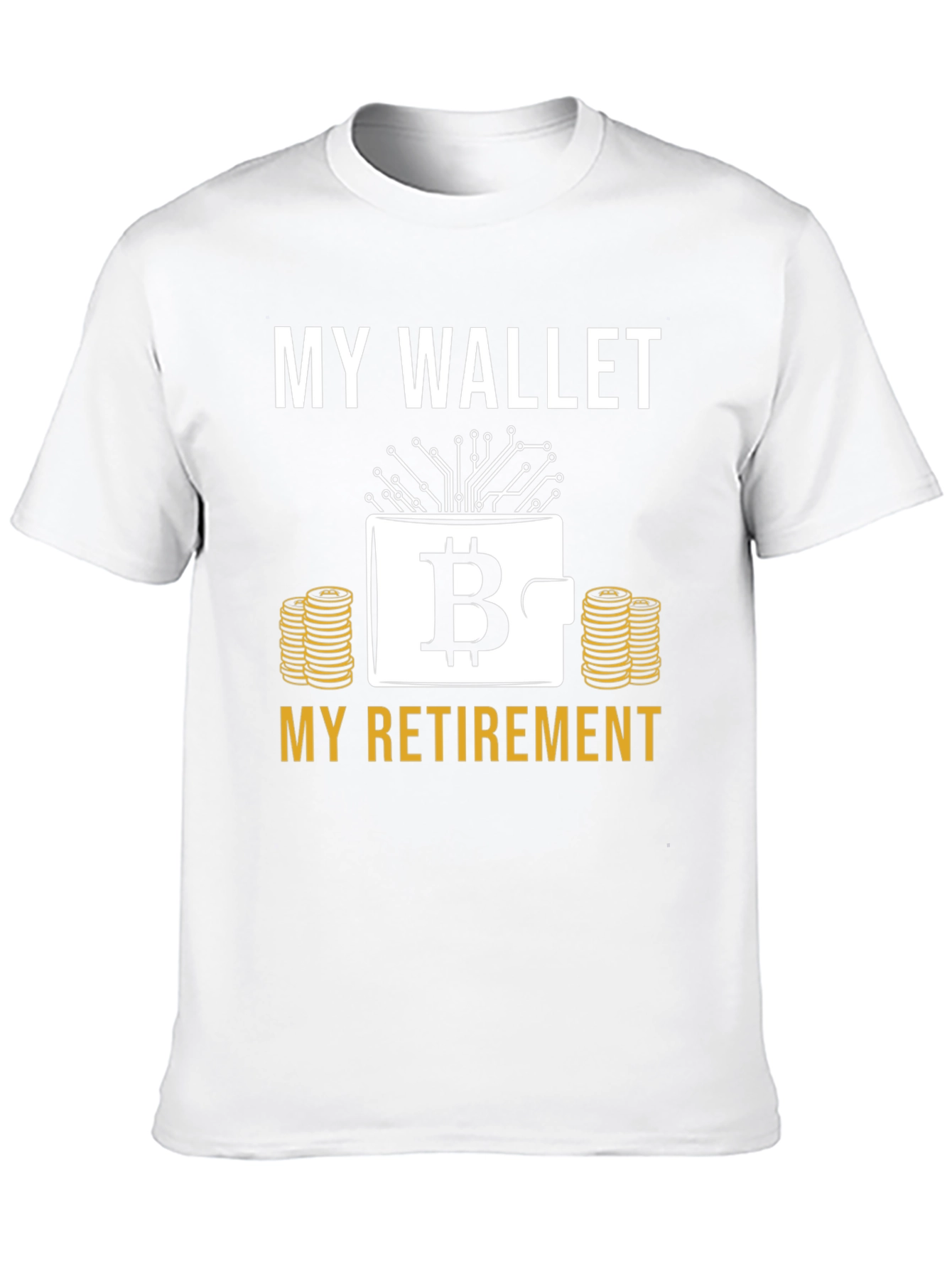 Bitcoin Retirement T-Shirt Crypto Investor
