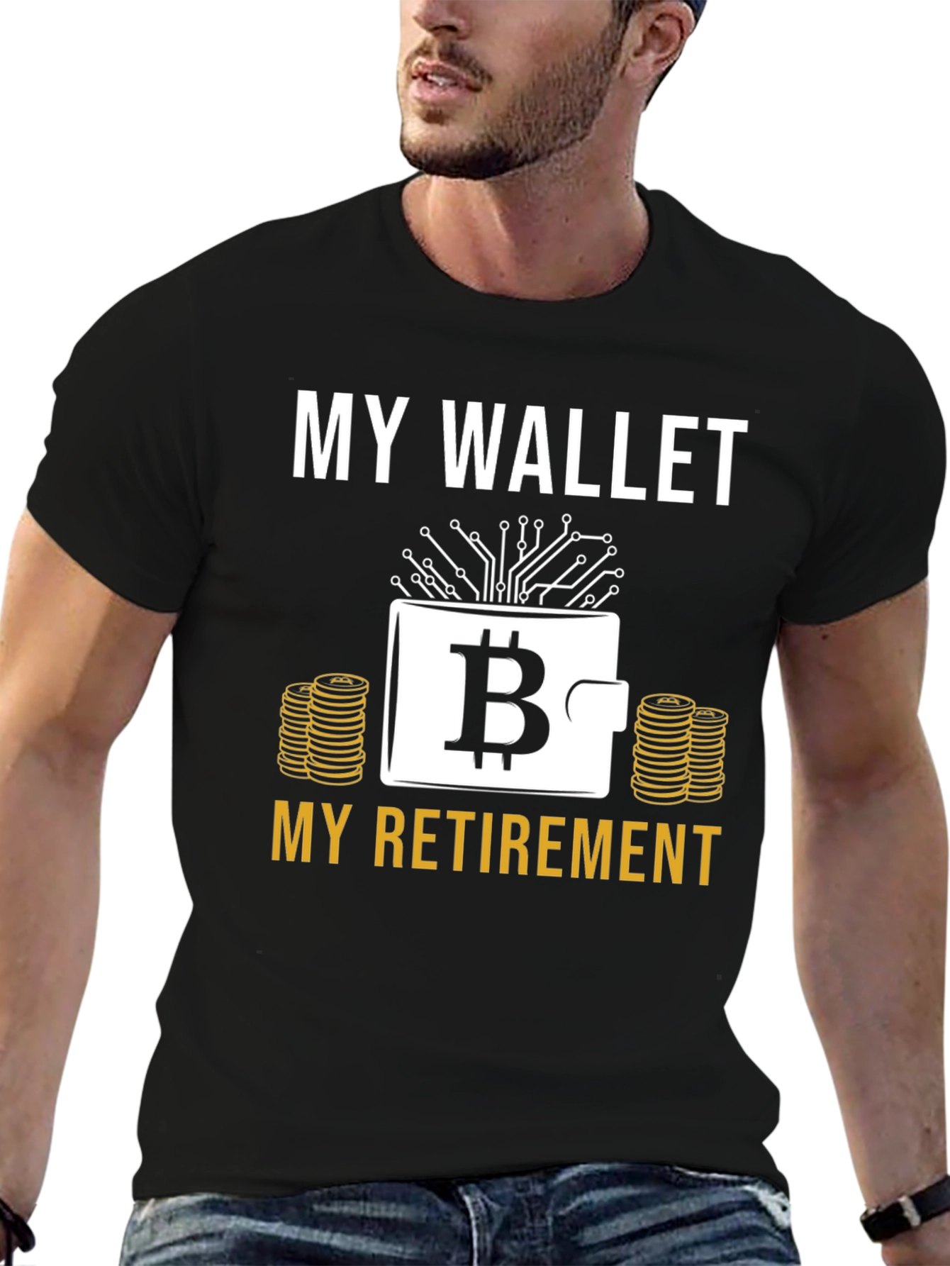 Bitcoin Retirement T-Shirt Crypto Investor