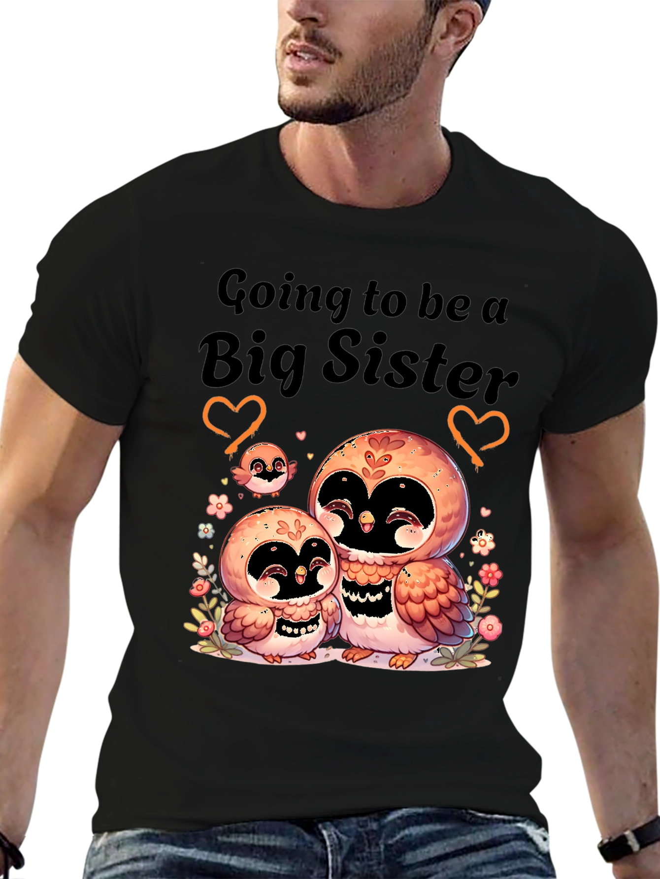 Big Sister Owl T-Shirt