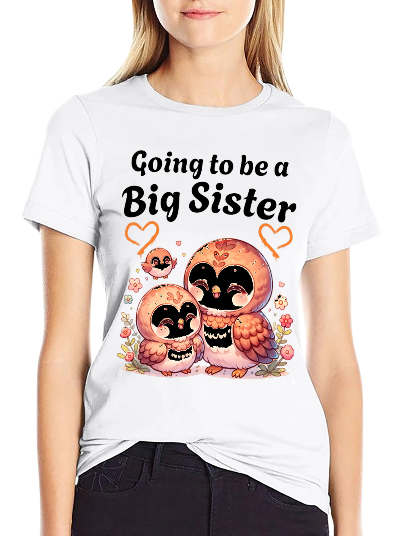 Big Sister Owl T-Shirt