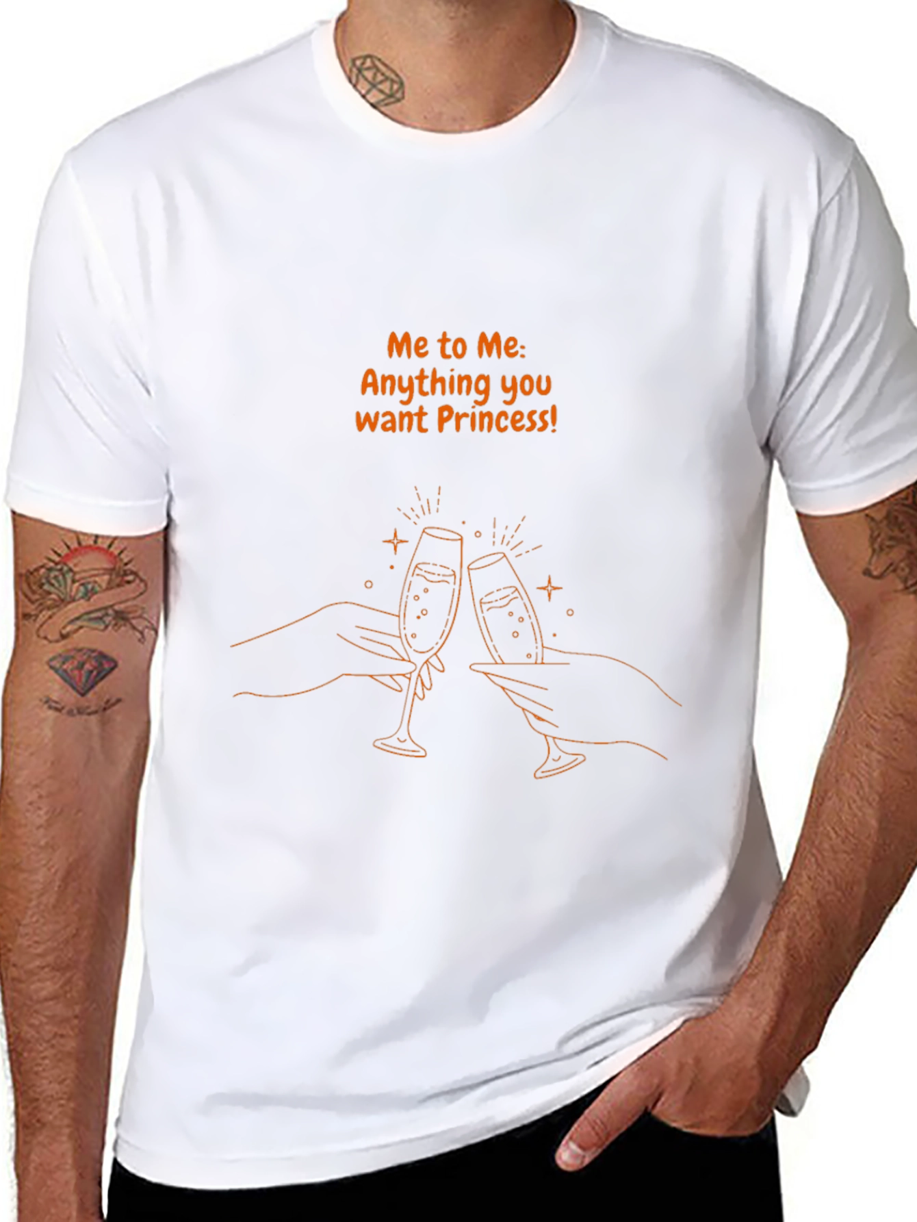 Princess Toast Black T-Shirt