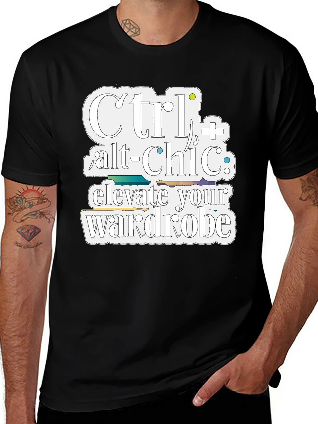 Ctrl+Alt+Chic Graphic Tee