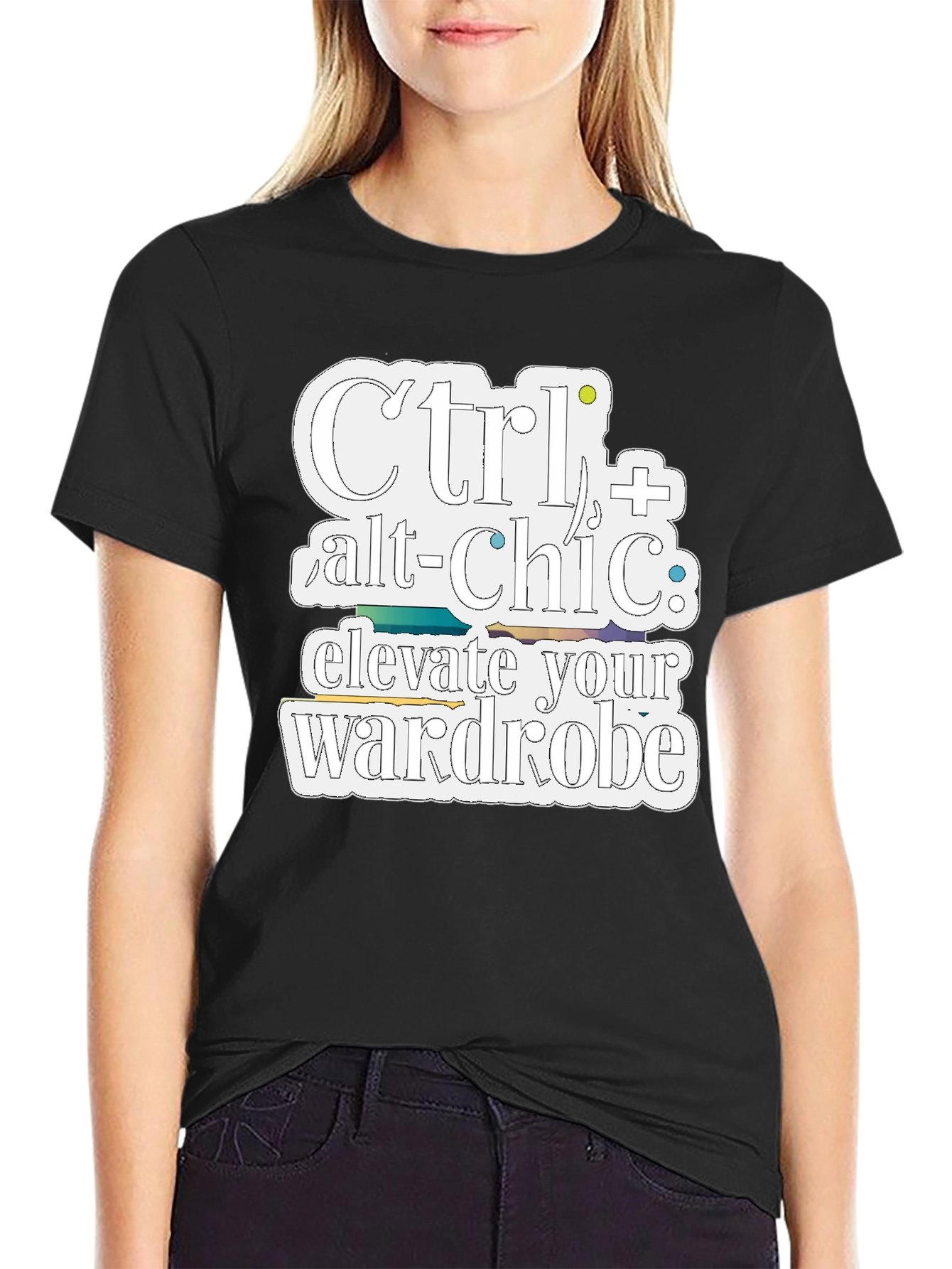 Ctrl+Alt+Chic Graphic Tee