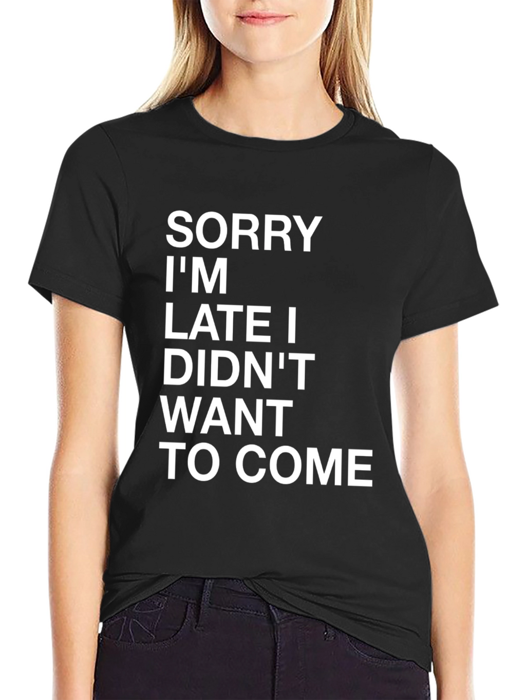 Sorry Im Late Graphic Tee