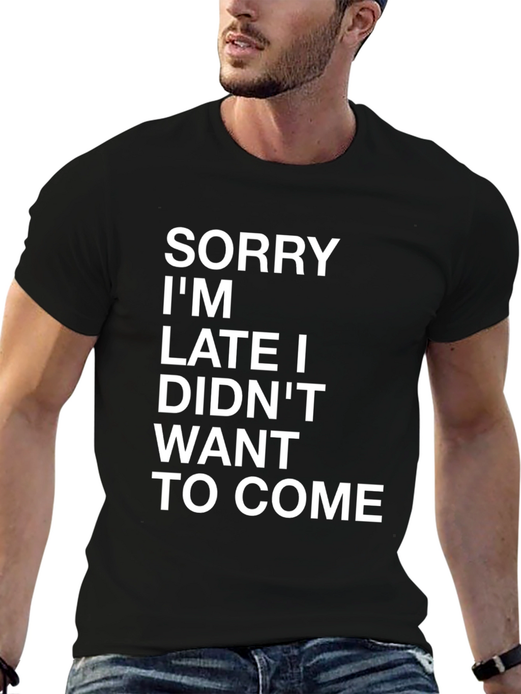 Sorry Im Late Graphic Tee