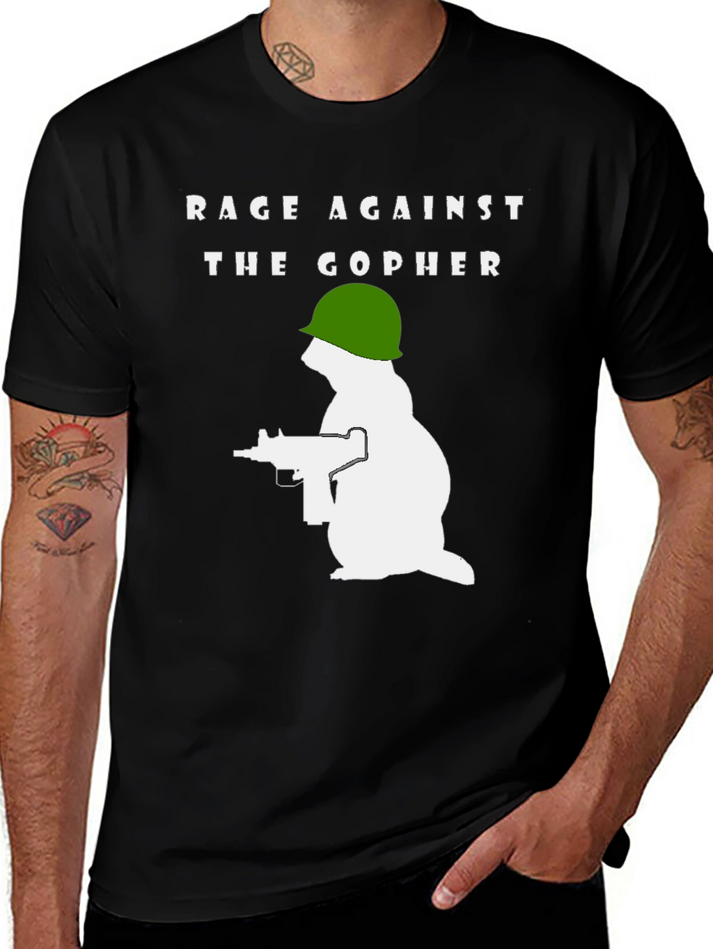Rage Against The Gopher T-Shirt