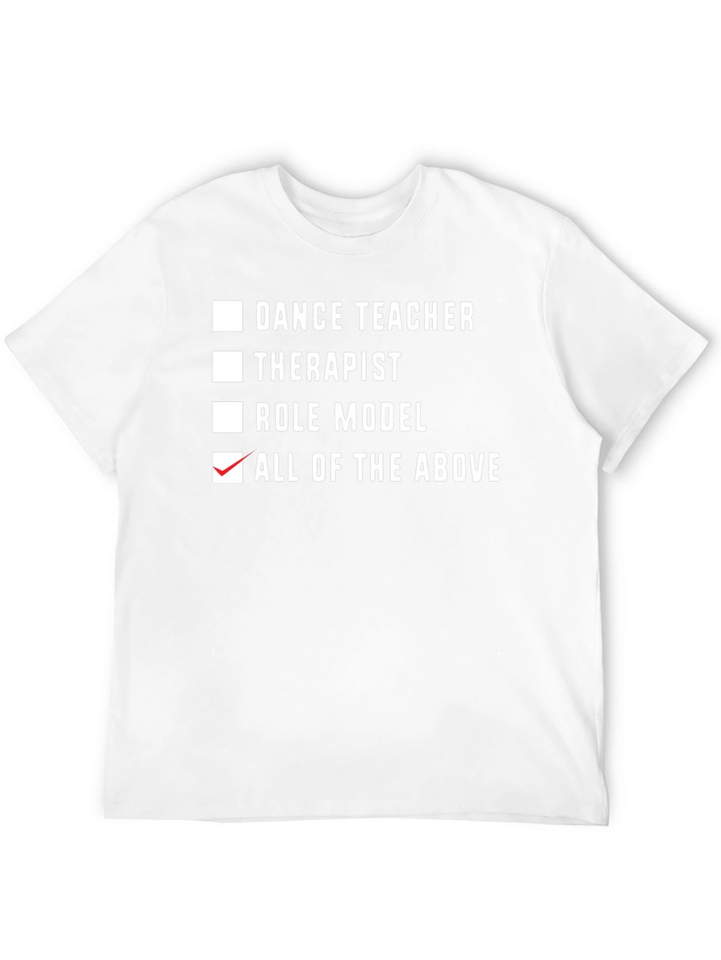 Dance Teacher All of the Above Black T-Shirt