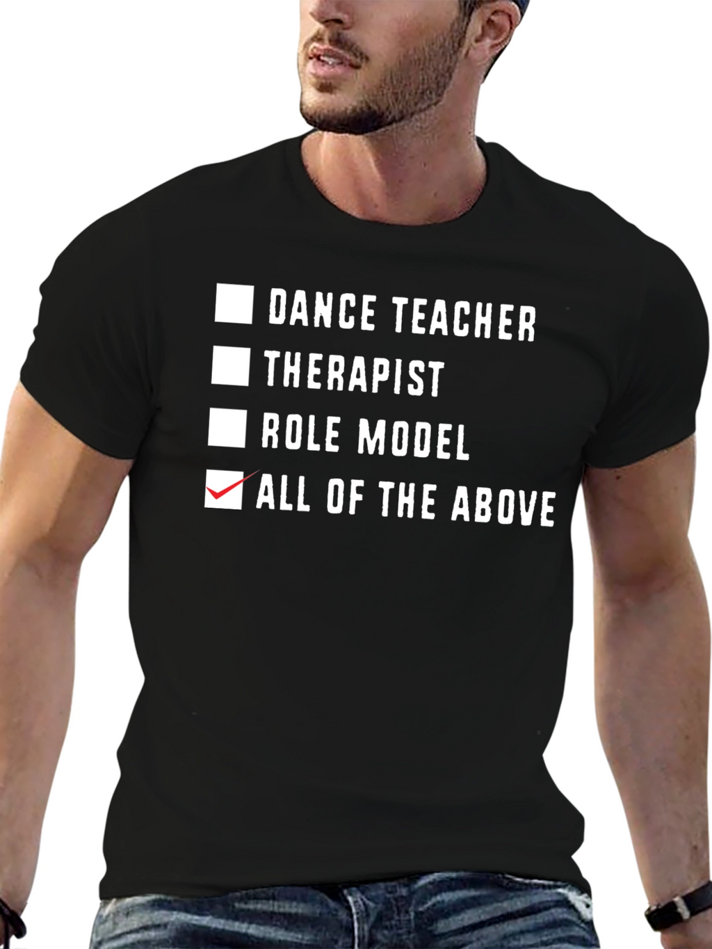 Dance Teacher All of the Above Black T-Shirt