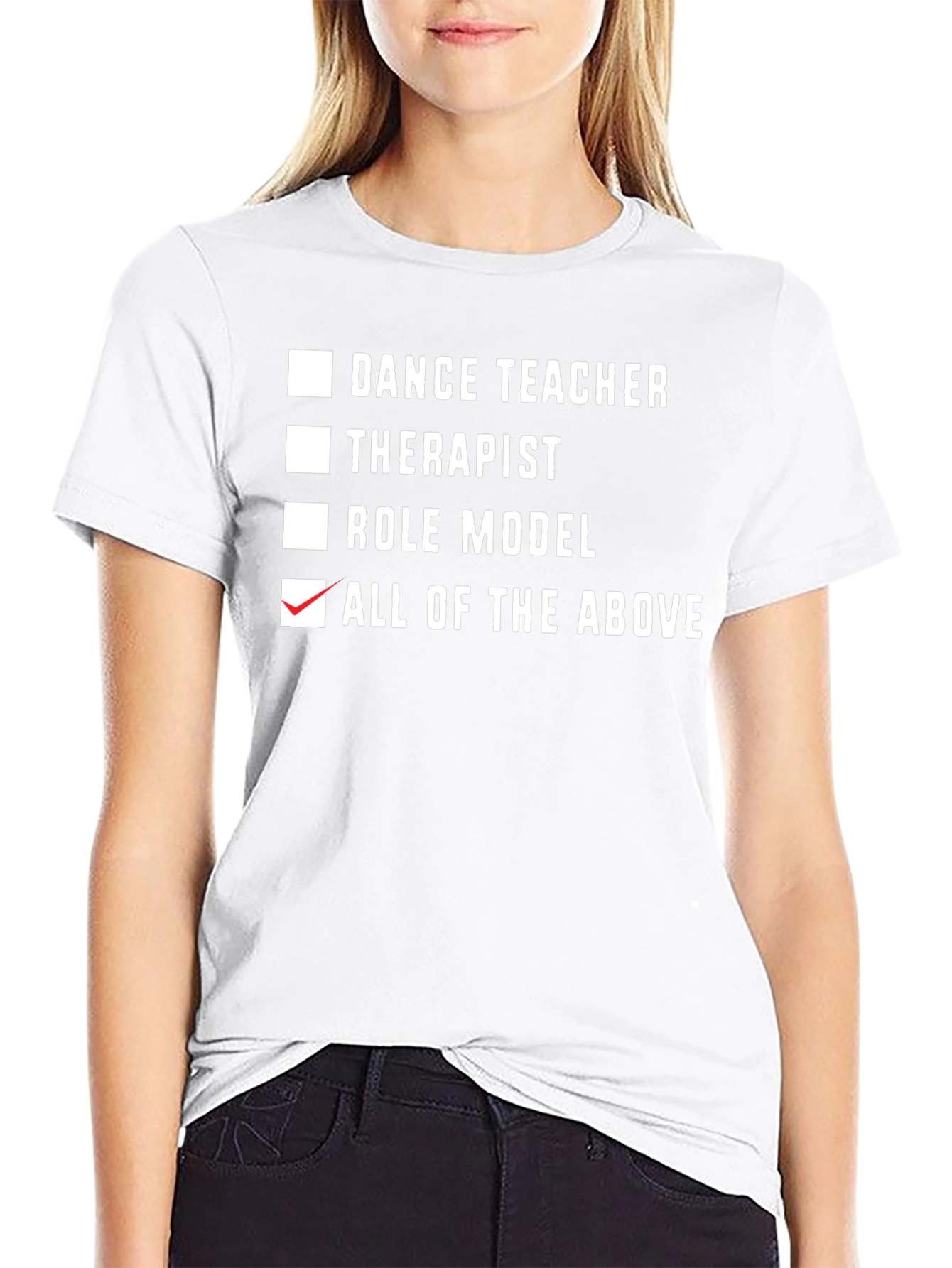 Dance Teacher All of the Above Black T-Shirt