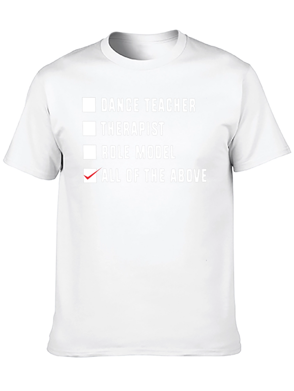 Dance Teacher All of the Above Black T-Shirt