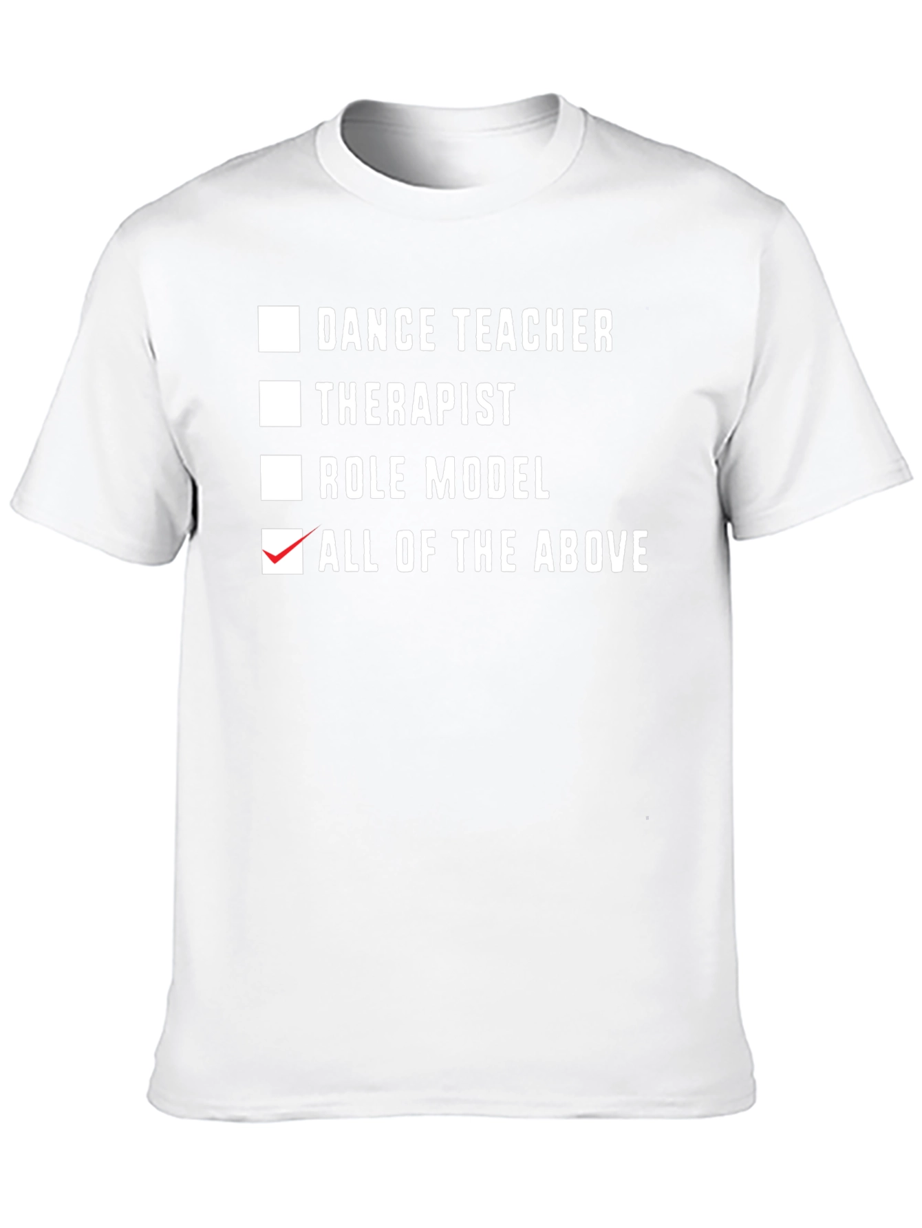 Dance Teacher All of the Above Black T-Shirt